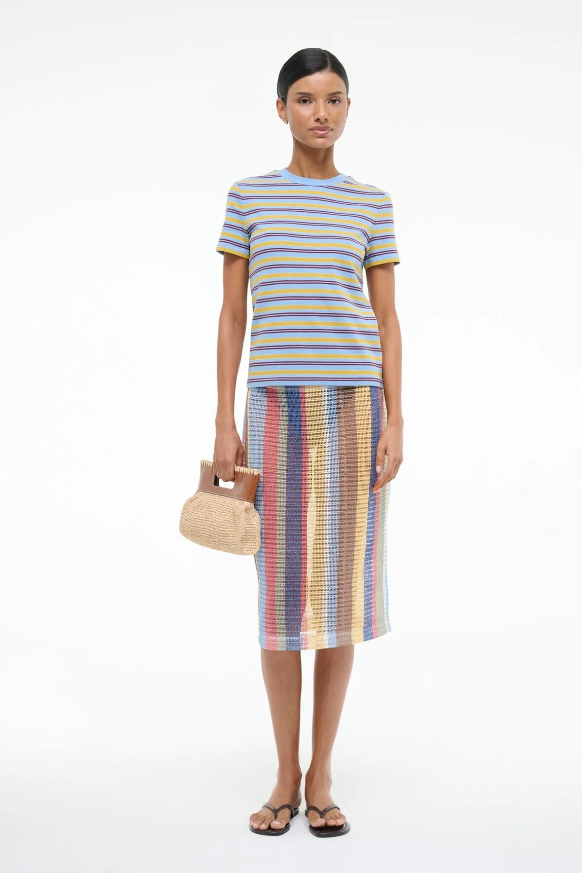 VIA SKIRT | MARKET STRIPE fashion charm