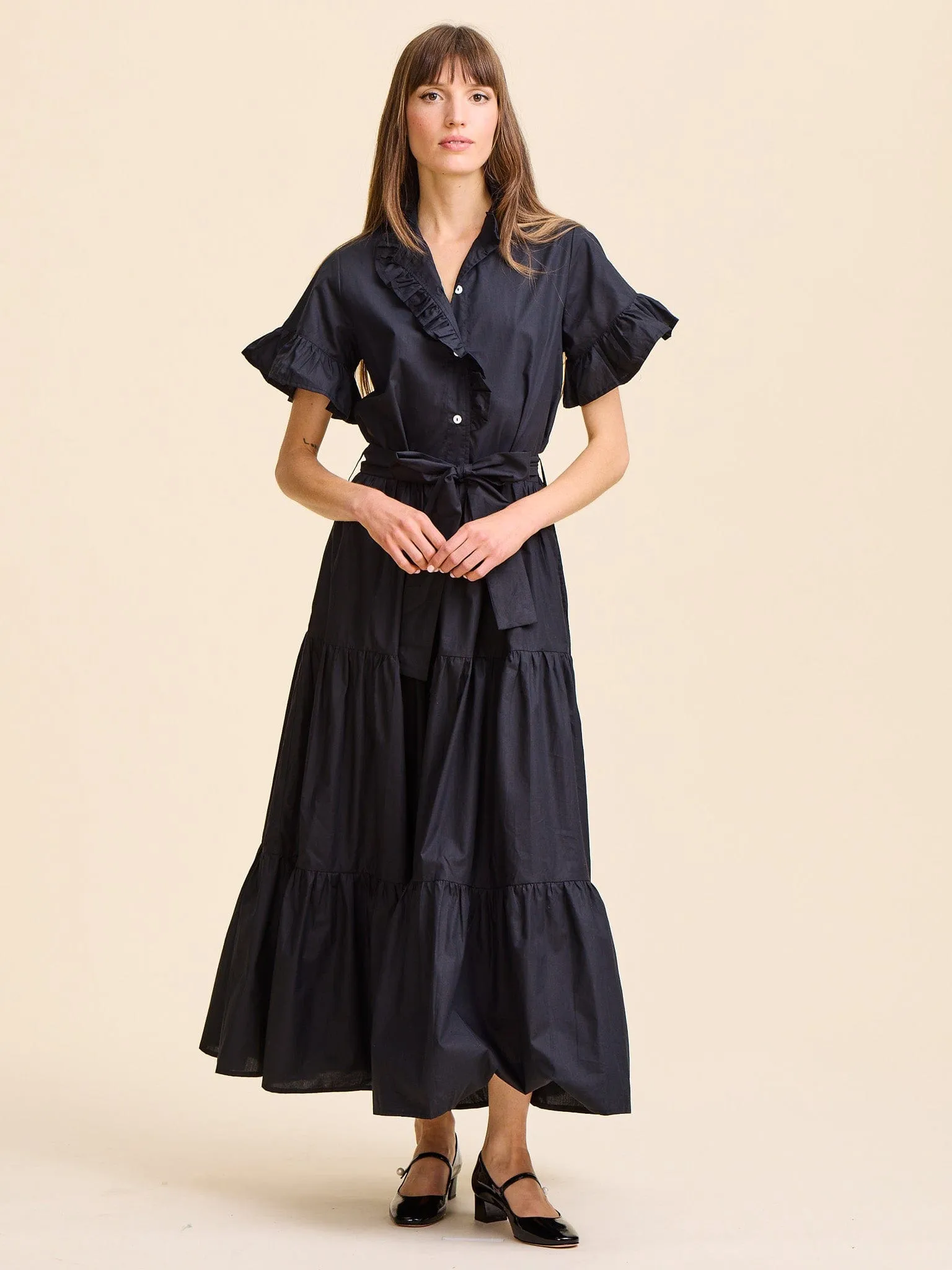 Victoria Dress in Black timeless wear