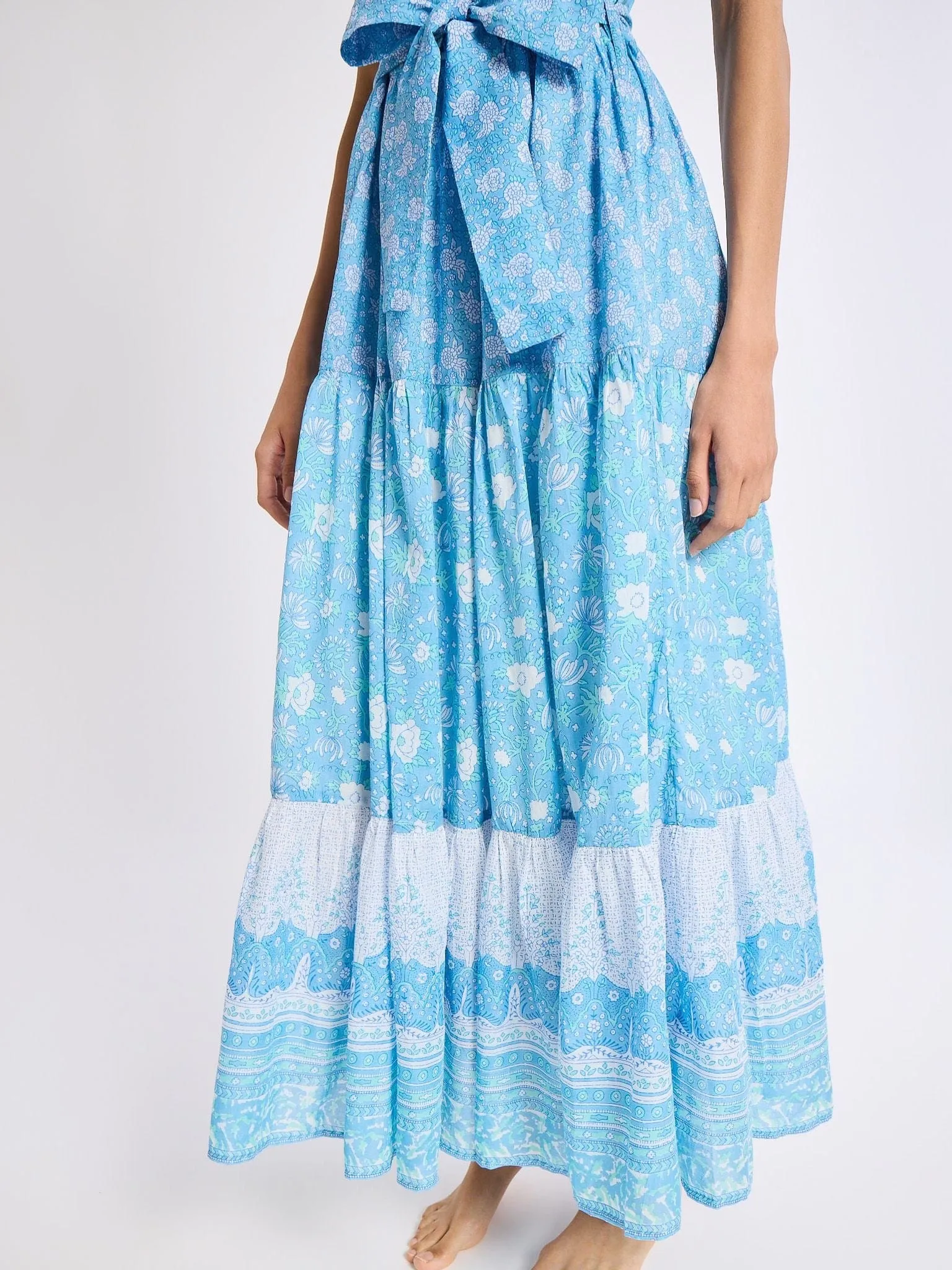 Victoria Dress in Charleston Floral girl mood