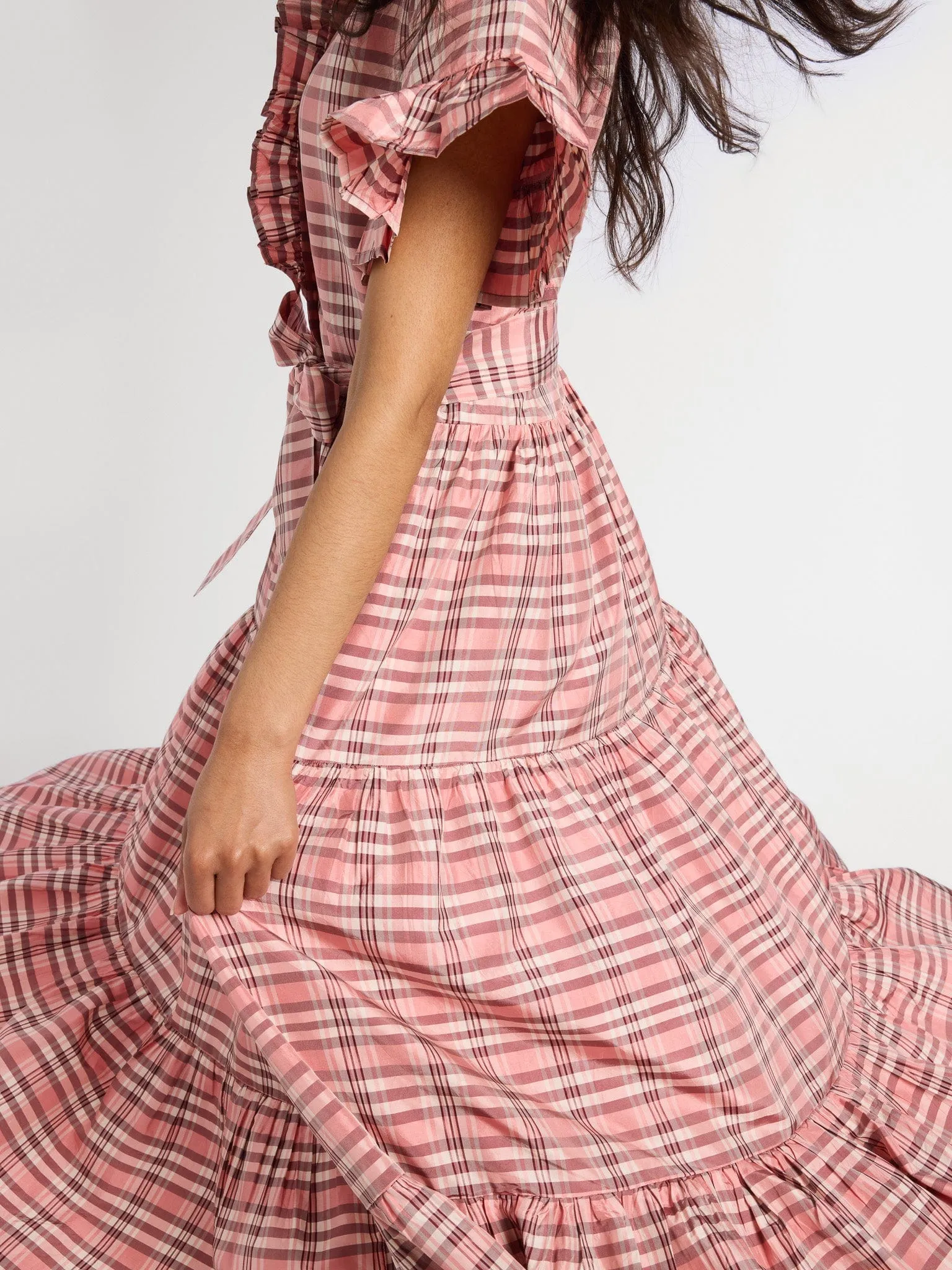 Victoria Dress in Sugarplum Taffeta sweet touch