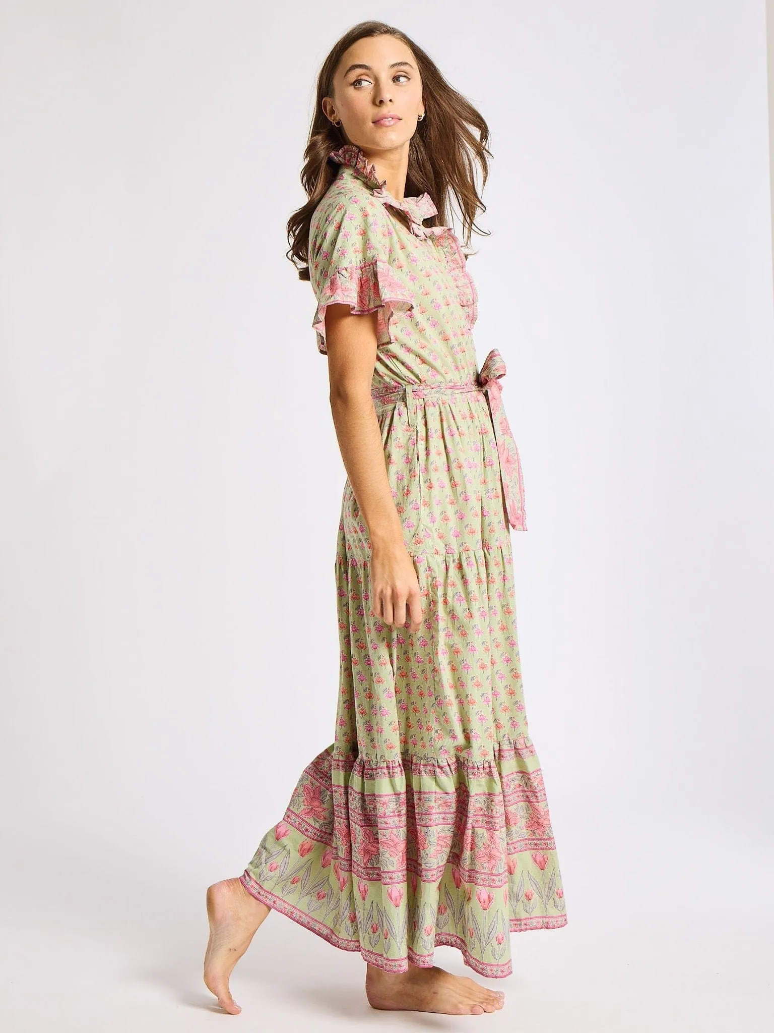 Victoria Dress in Tulip Print chic twist