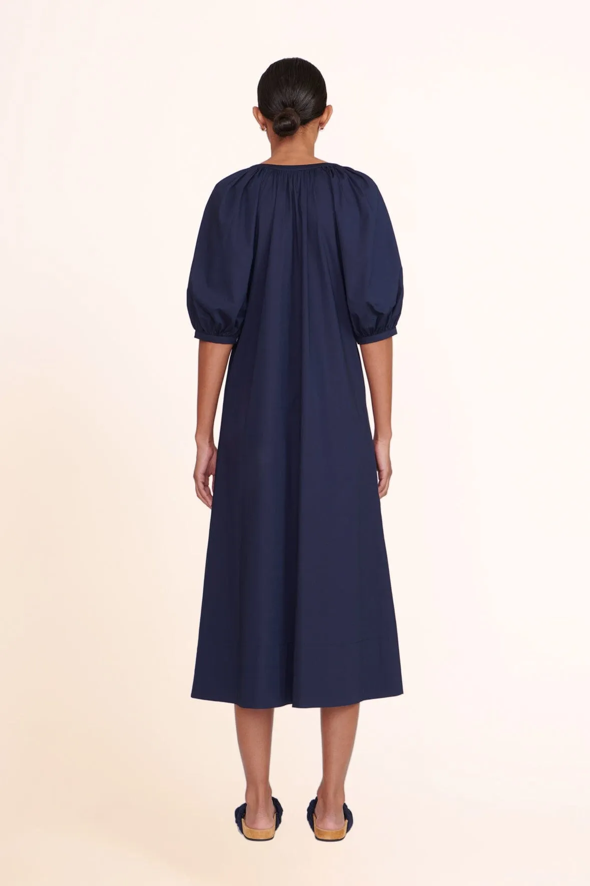 VINCENT DRESS | NAVY edgy charm