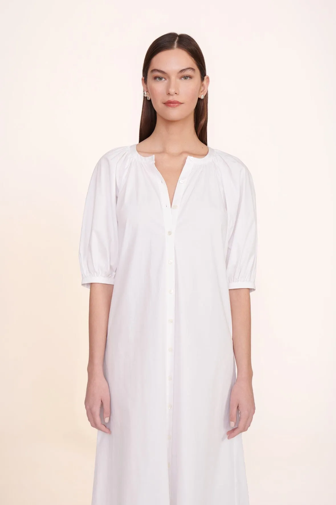 VINCENT DRESS | WHITE refined feel