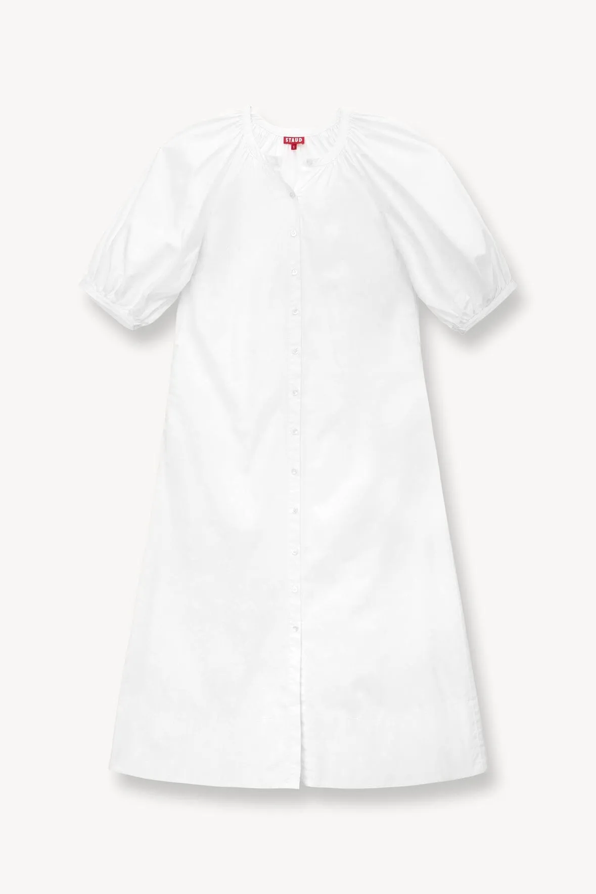 VINCENT DRESS | WHITE retro vibe