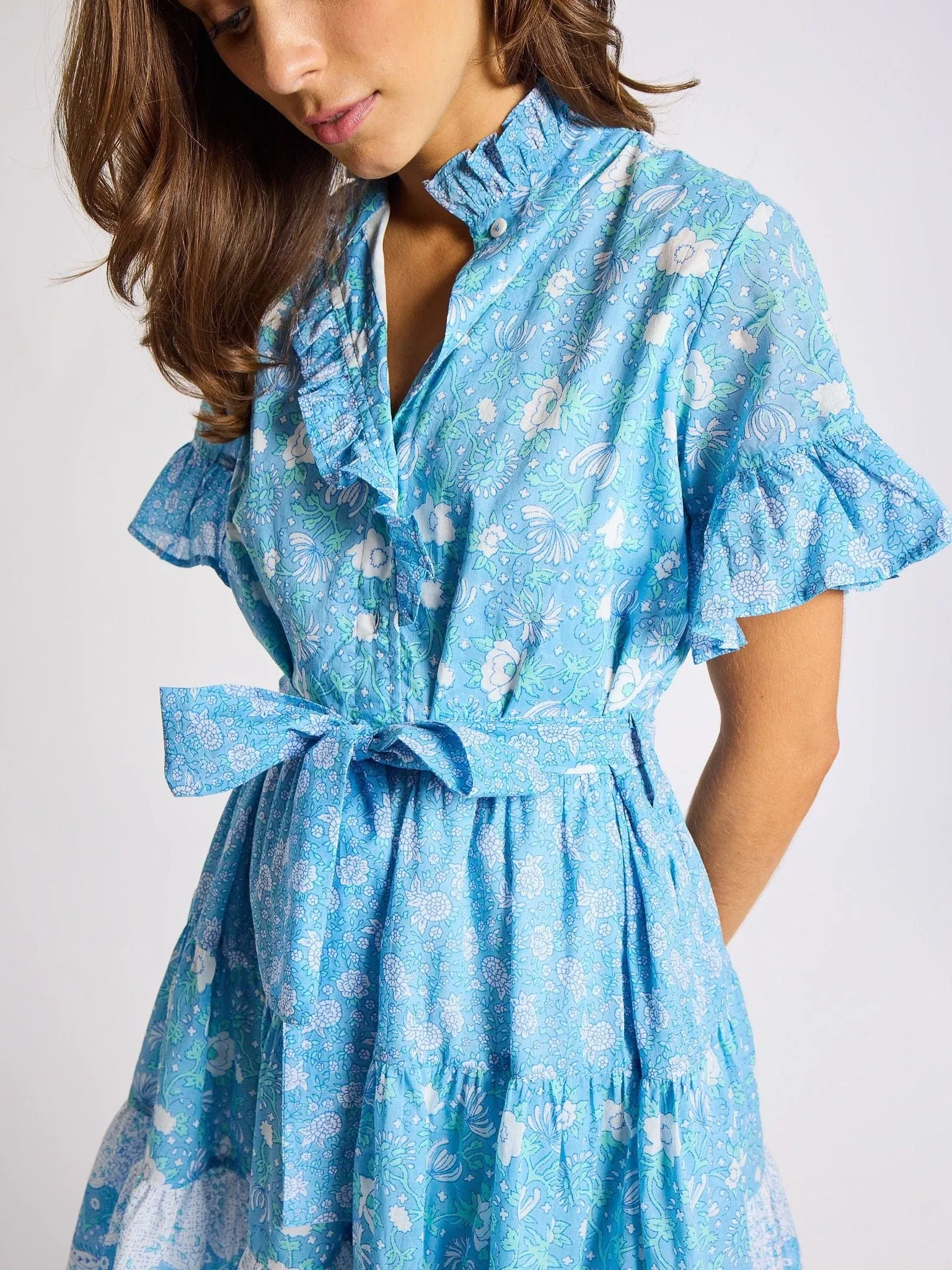 Violetta Dress in Charleston Floral gentle style