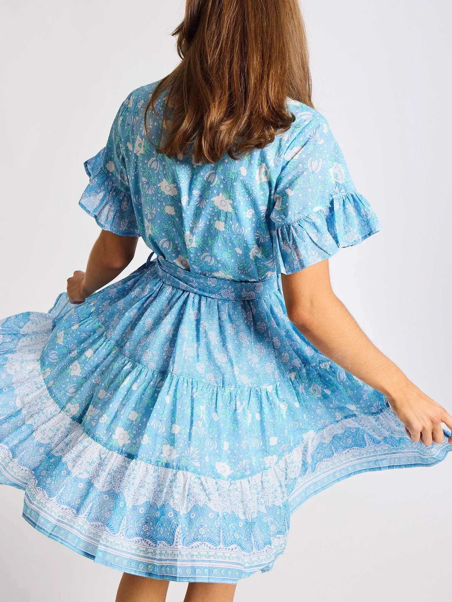 Violetta Dress in Charleston Floral youthful vibe
