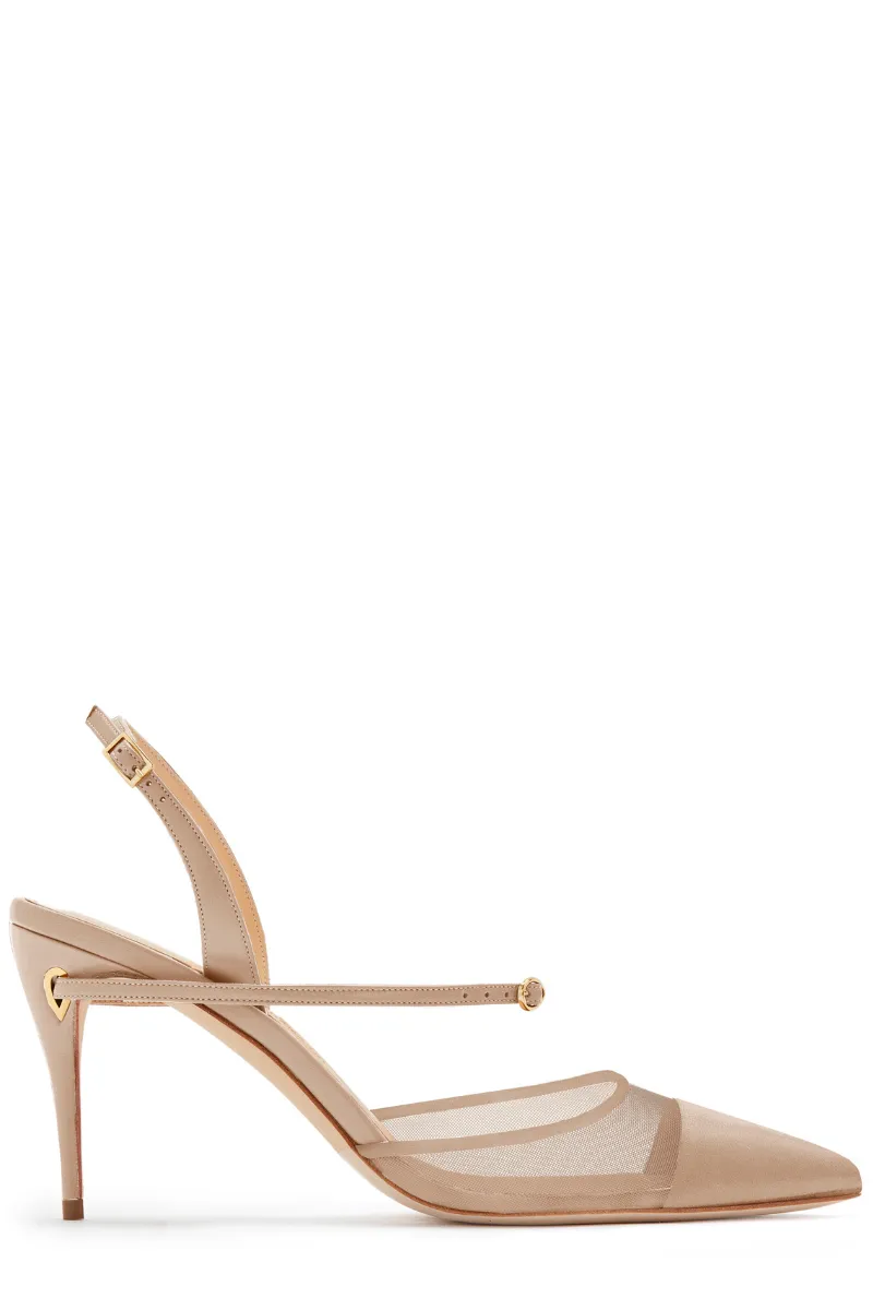 Vittorio 85 Mesh Slingback Pump celebrity favorite