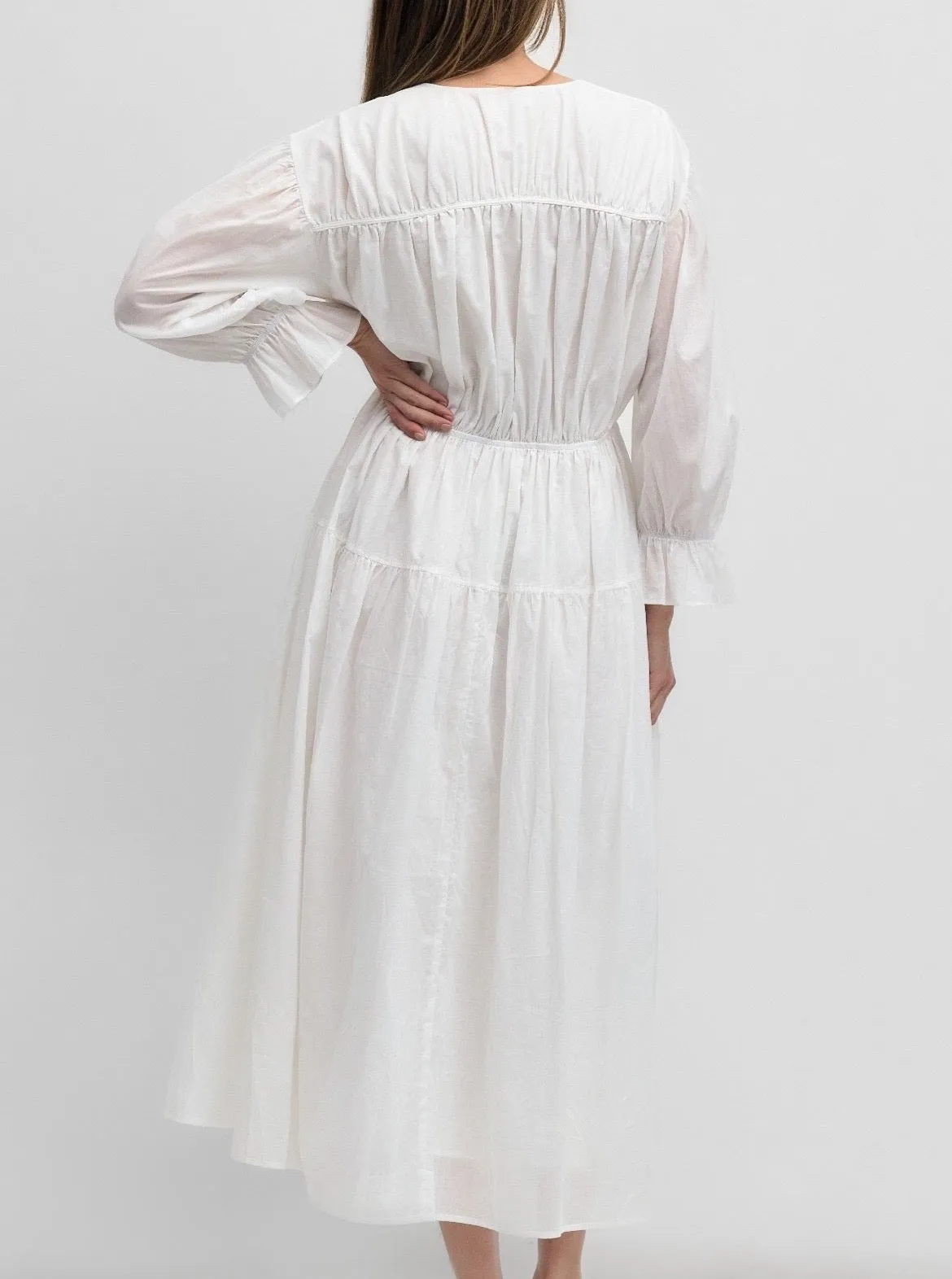 Vivian Dress - White mood wear