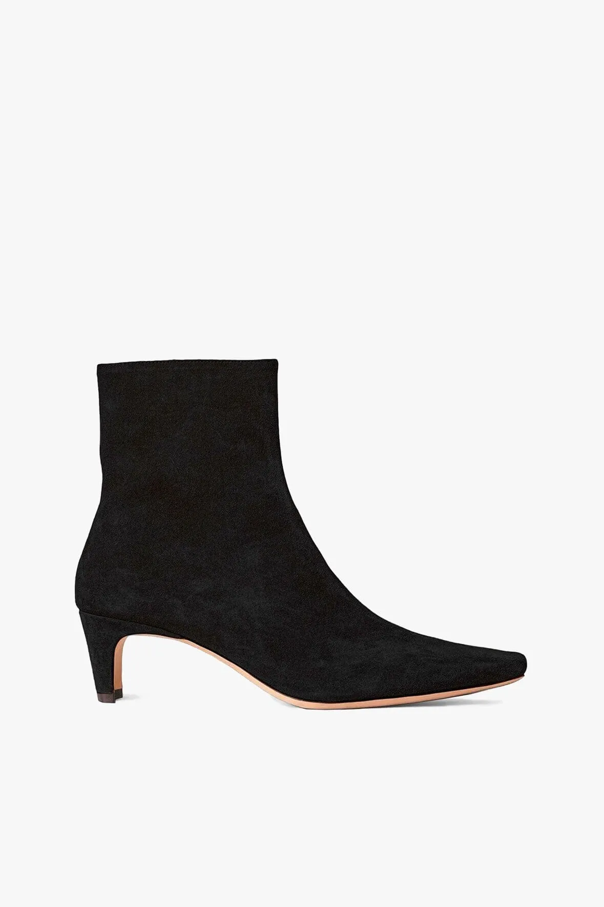 WALLY ANKLE BOOT | BLACK SUEDE Slip proof