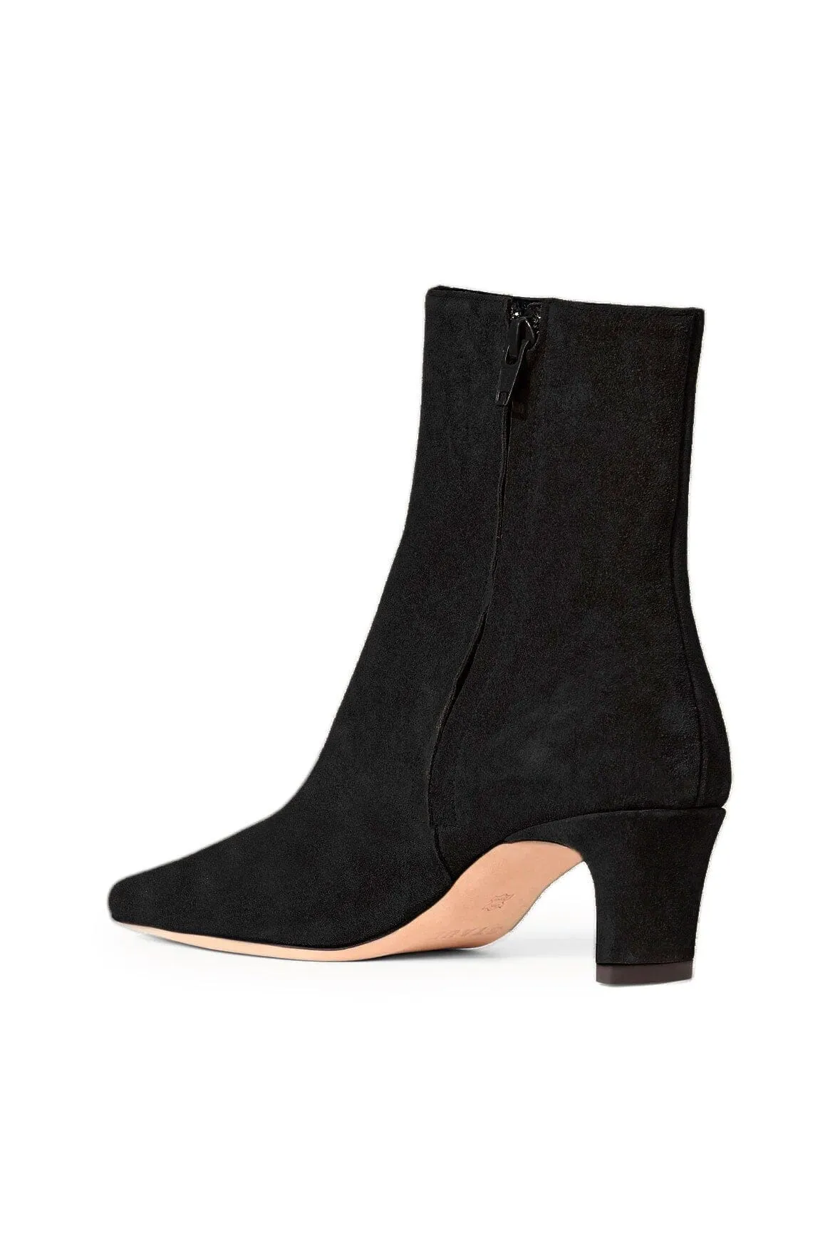 WALLY ANKLE BOOT | BLACK SUEDE Padded lining