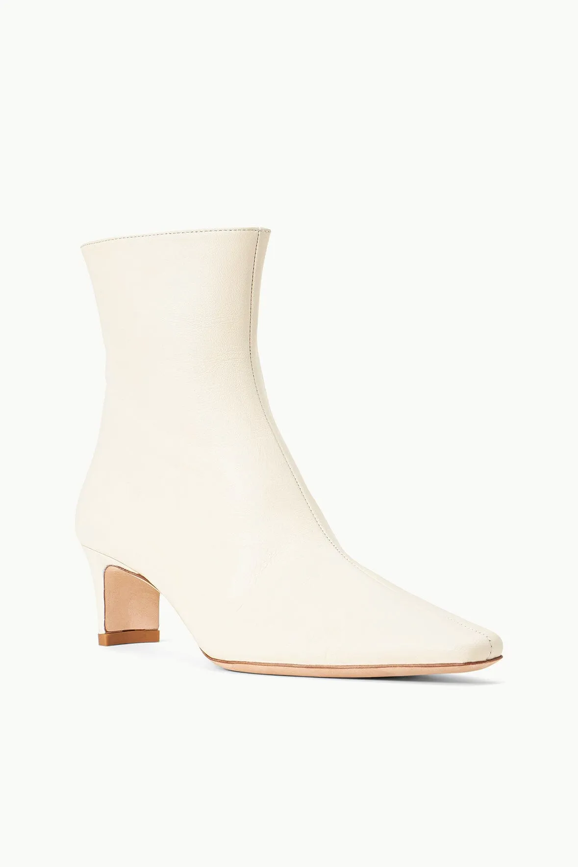 WALLY ANKLE BOOT | CREAM Comfort warm