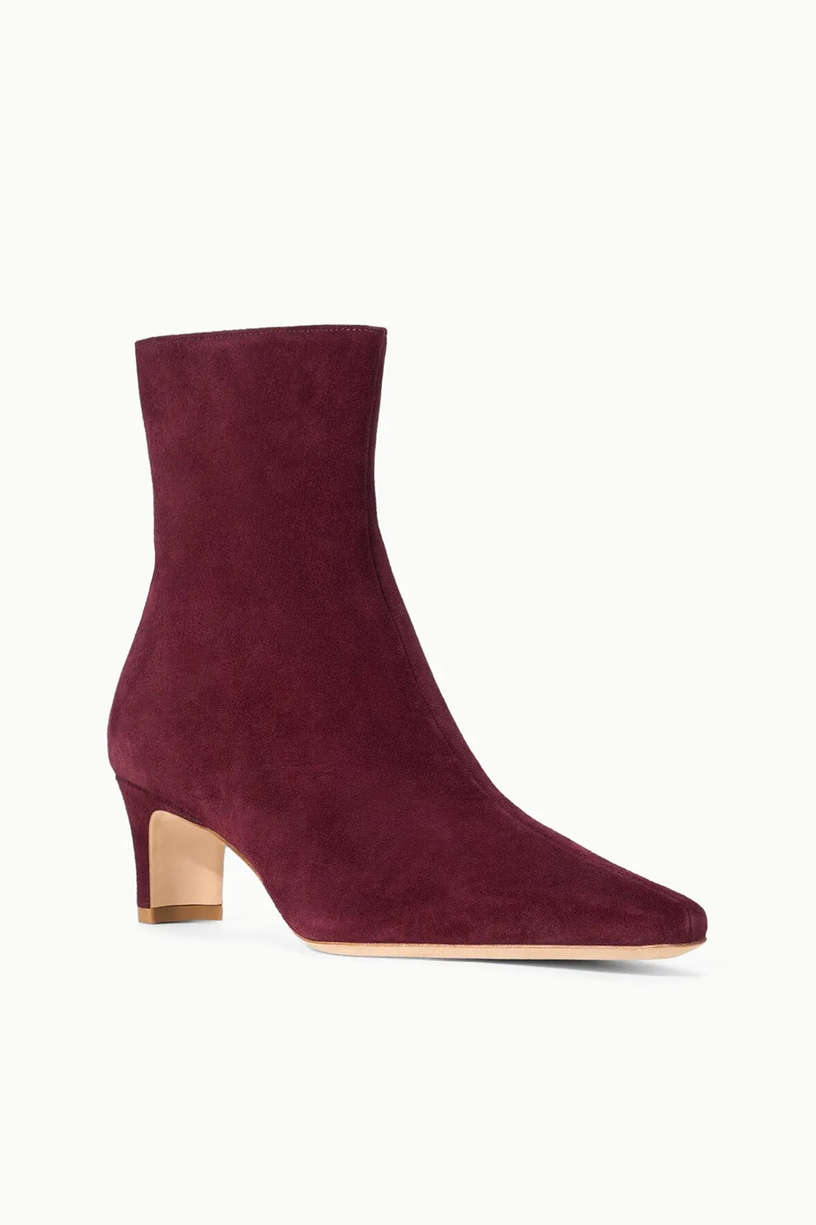 WALLY ANKLE BOOT | SYRAH SUEDE Easy clean