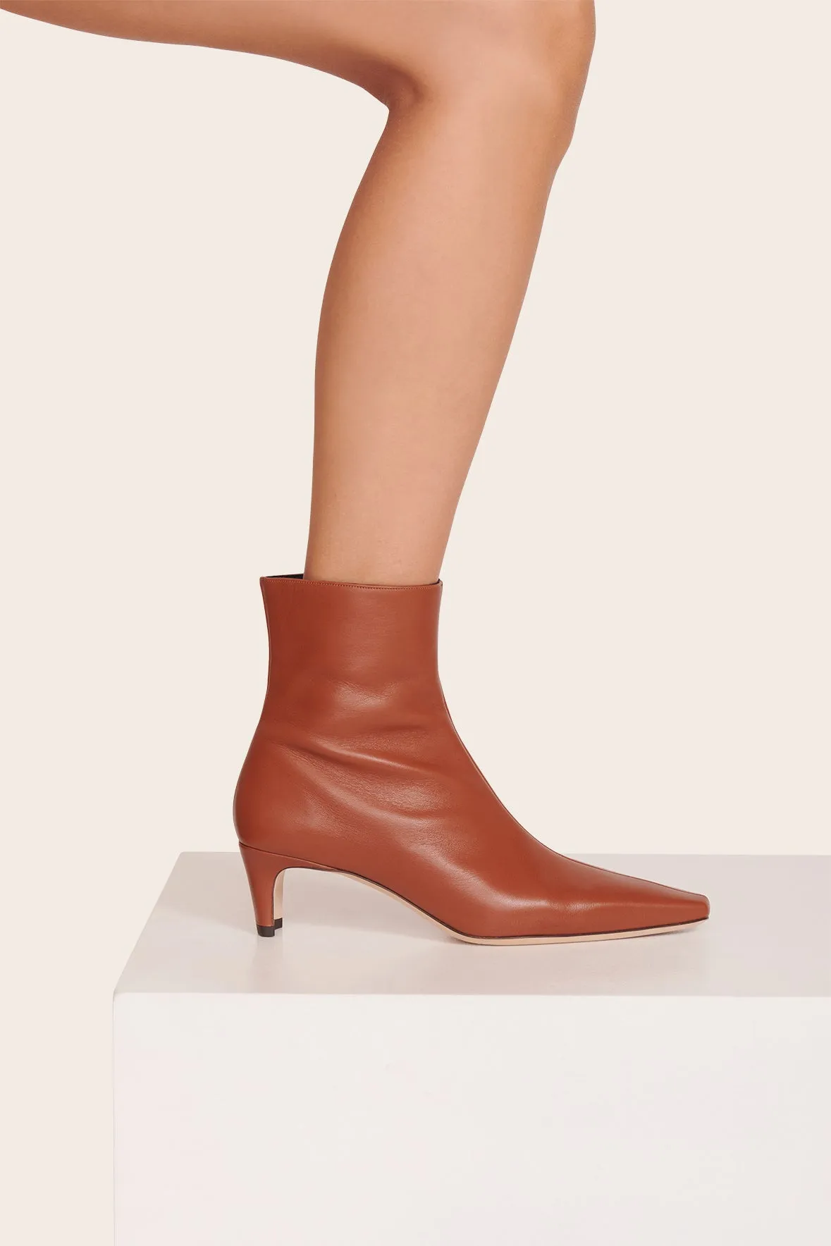 WALLY ANKLE BOOT | TAN Personal trend