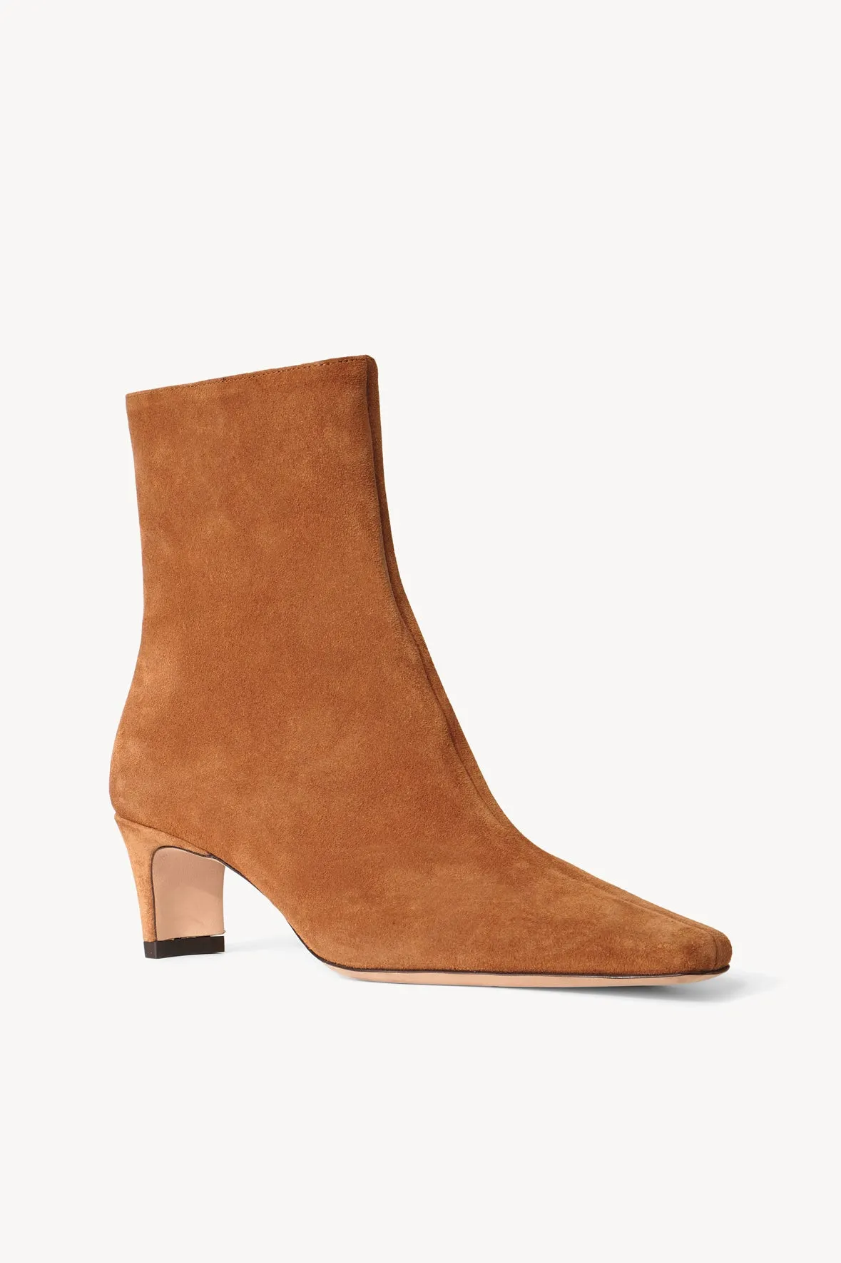 WALLY ANKLE BOOT | TAN SUEDE Padded lining