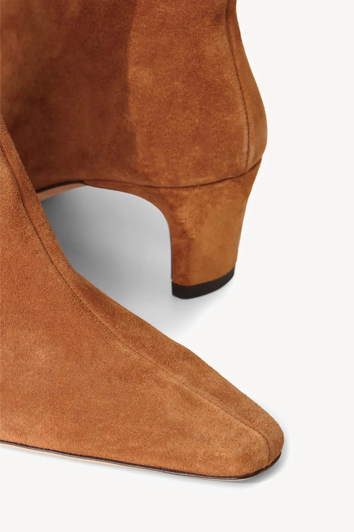 WALLY ANKLE BOOT | TAN SUEDE Wear leather