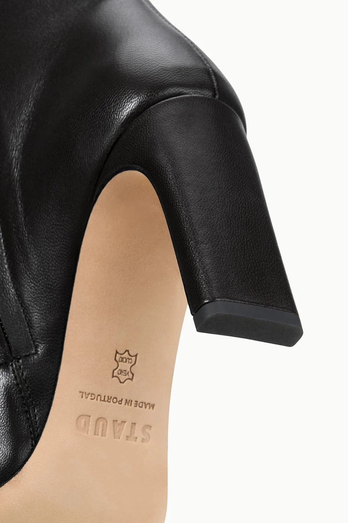 WALLY ANKLE HIGH HEEL BOOT | BLACK Classic color