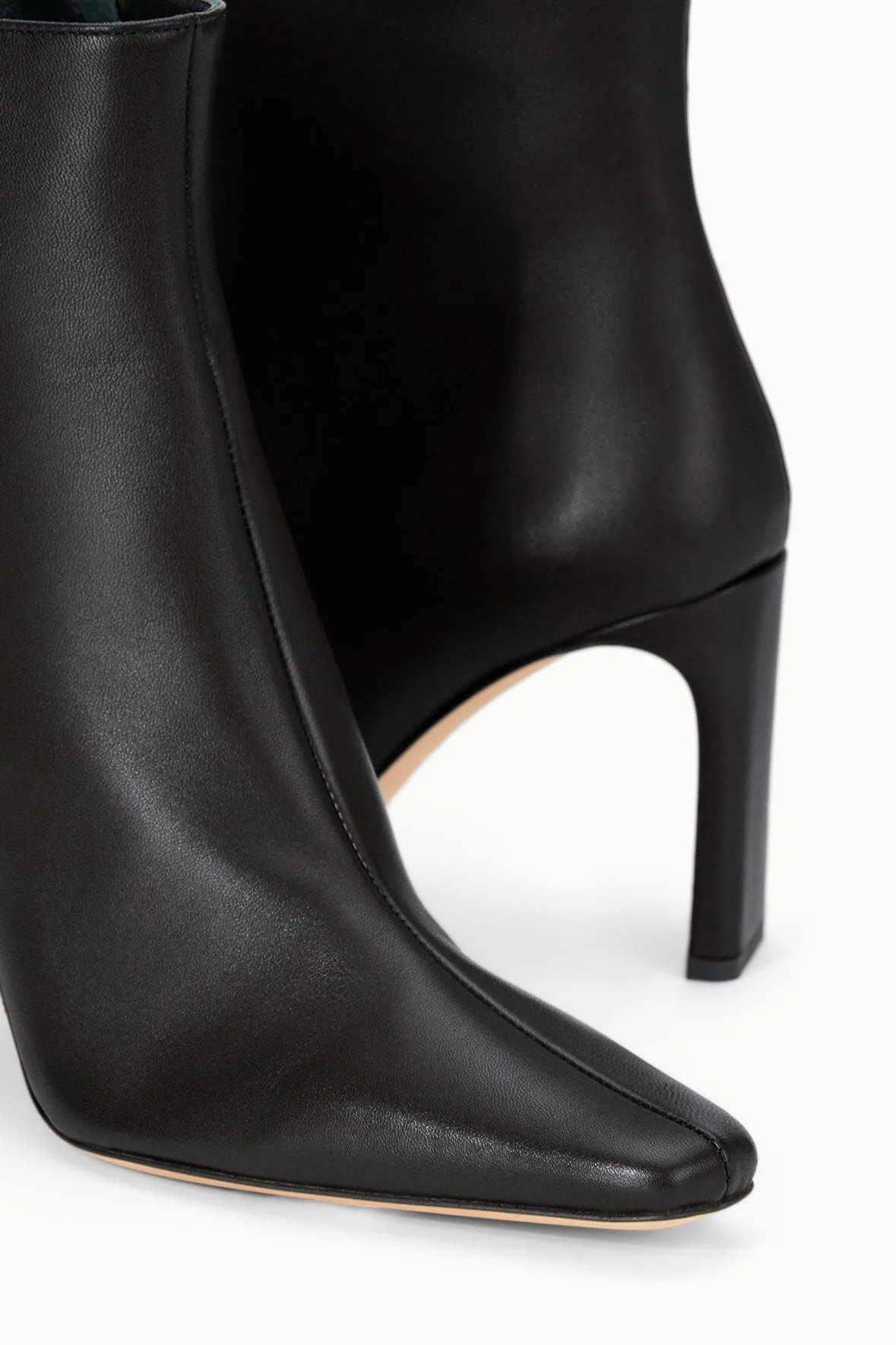 WALLY ANKLE HIGH HEEL BOOT | BLACK City wear