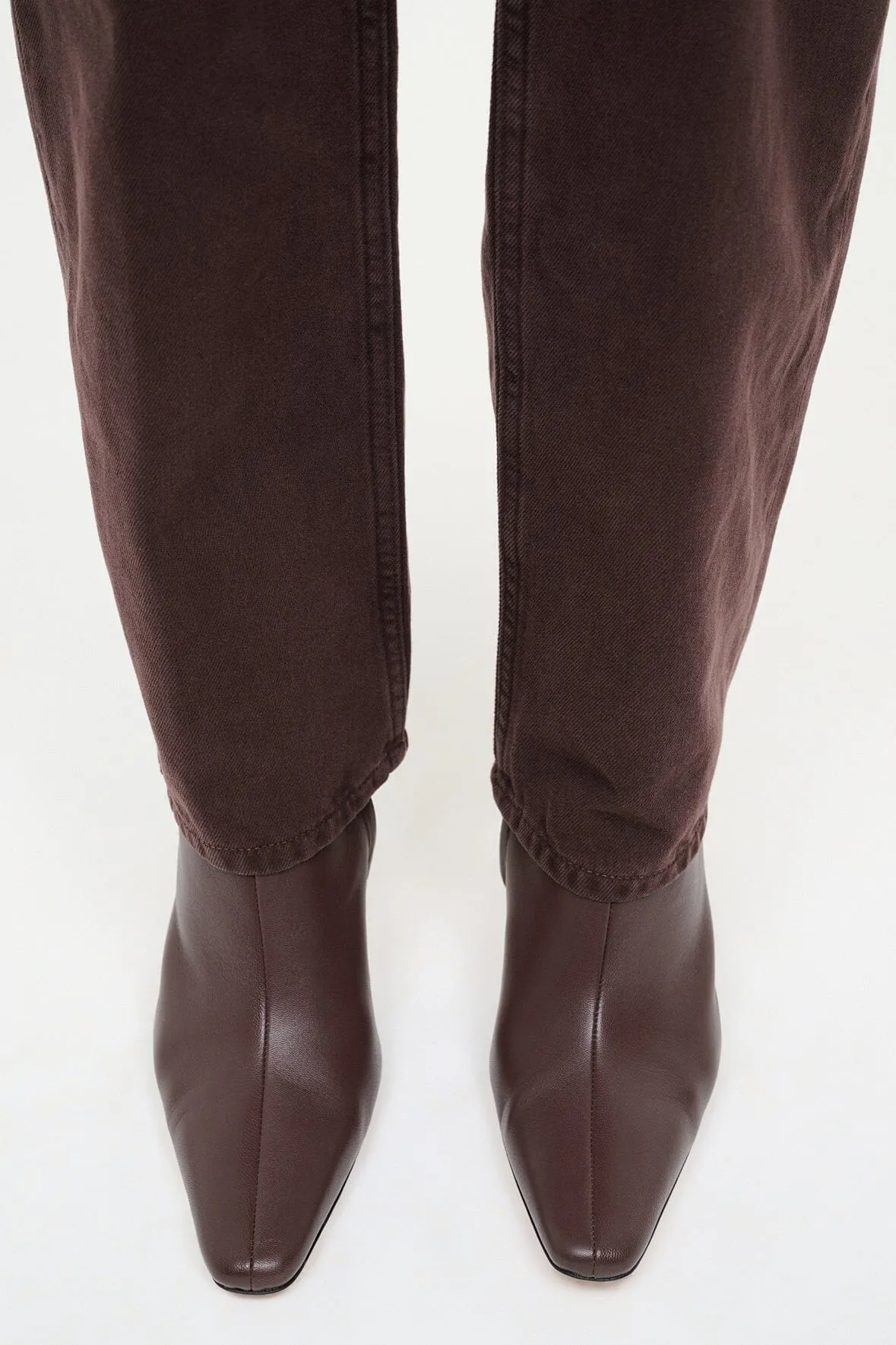 WALLY ANKLE HIGH HEEL BOOT | ESPRESSO Wear leather
