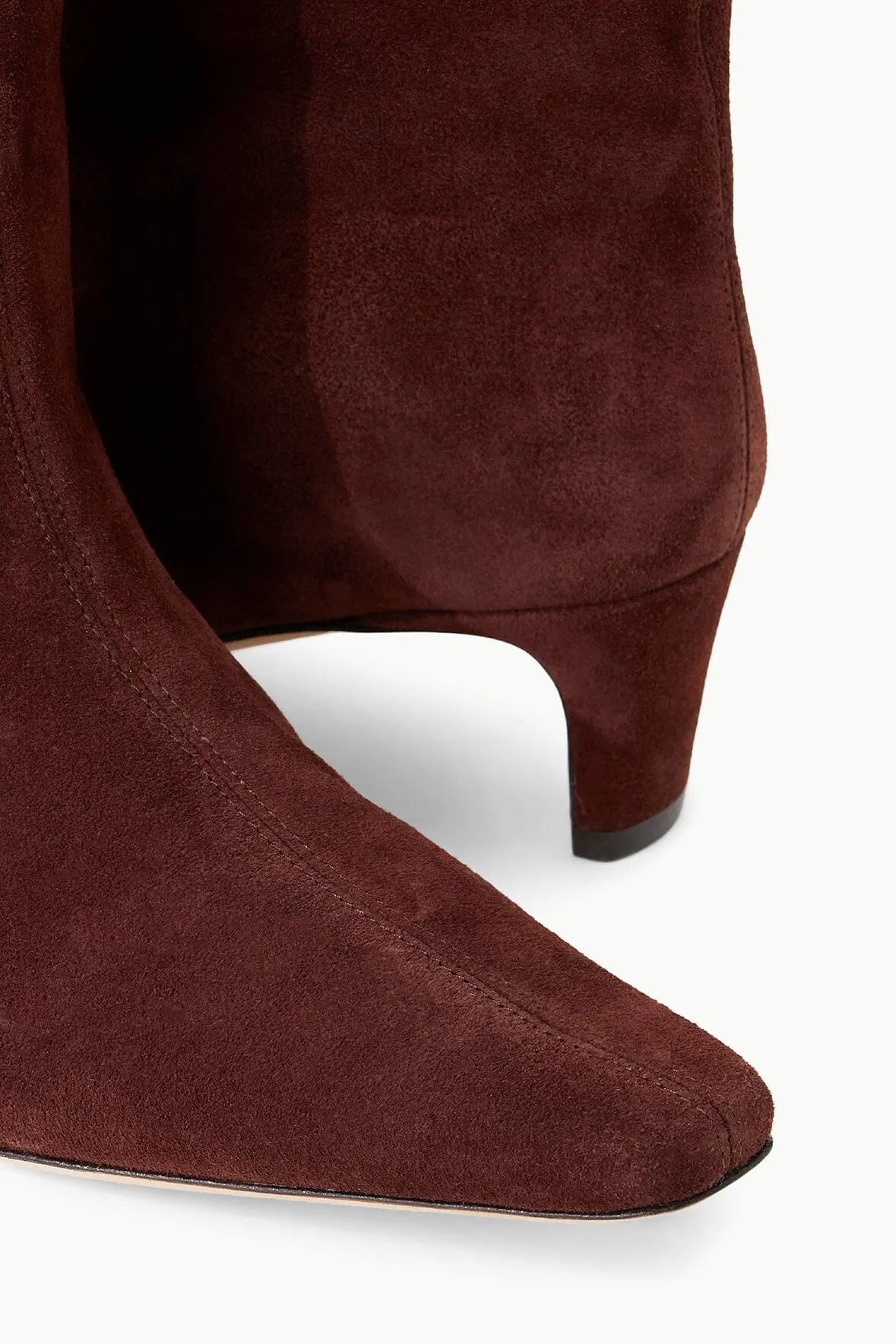 WALLY BOOT | MAHOGANY SUEDE Leather tough