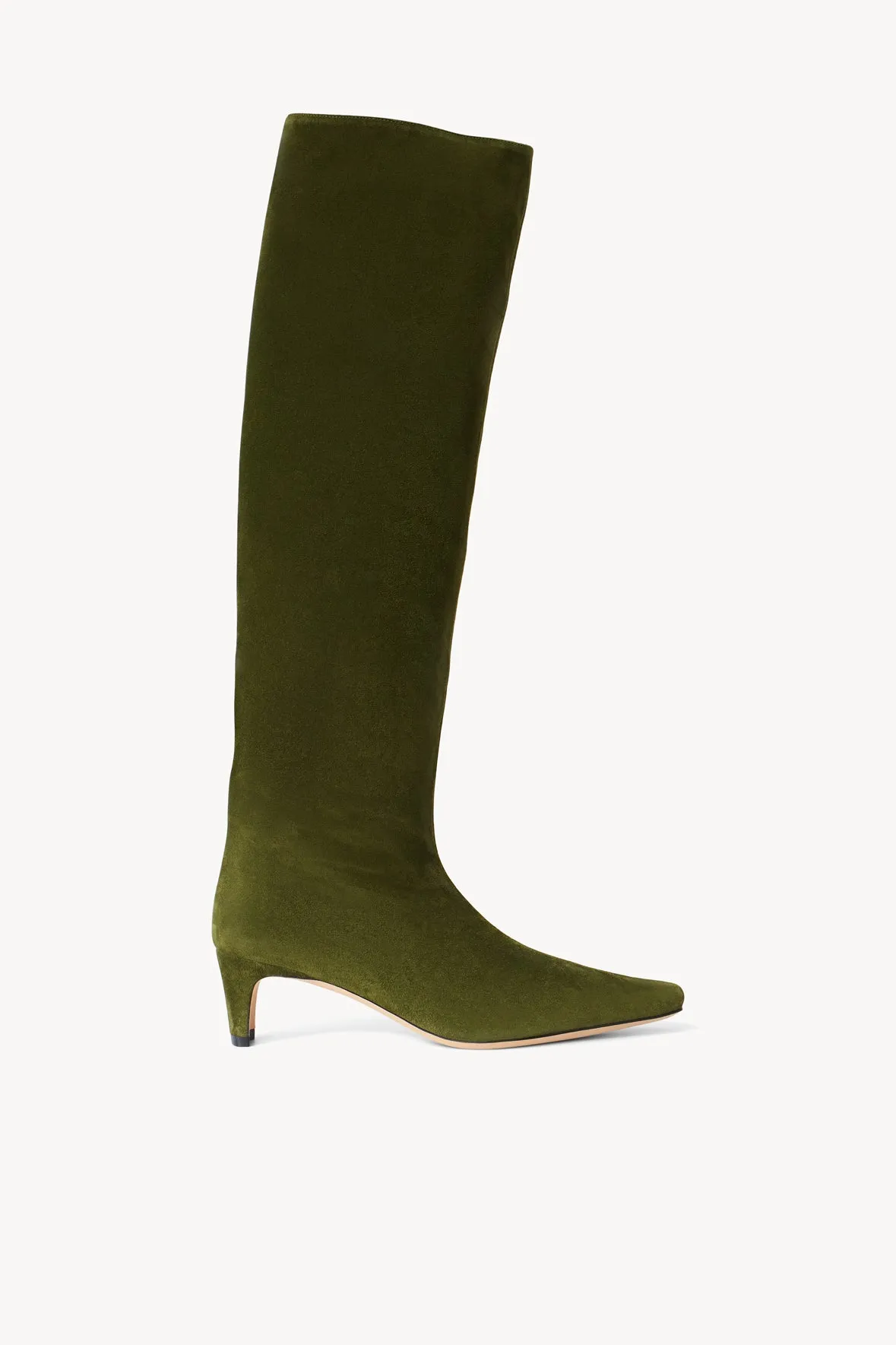 WALLY BOOT | OLIVE SUEDE Soft insole