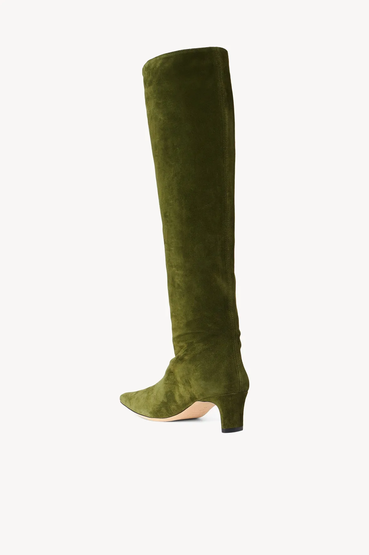 WALLY BOOT | OLIVE SUEDE Durable comfort