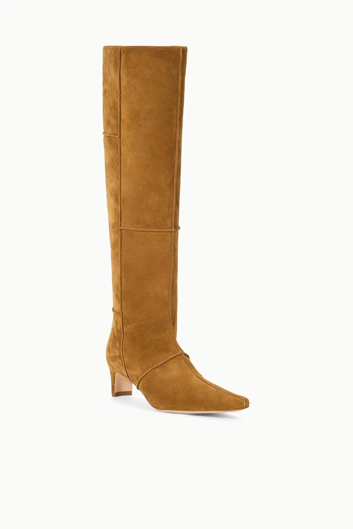 WALLY BOOT | PATCHWORK TAN SUEDE Winter warmth