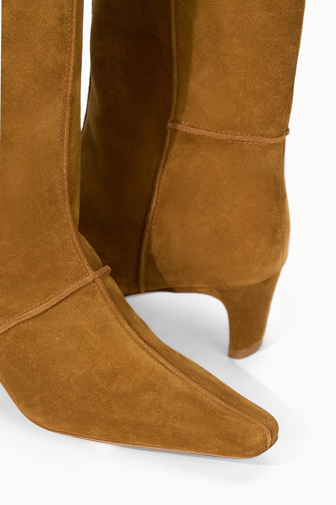 WALLY BOOT | PATCHWORK TAN SUEDE Wear grip