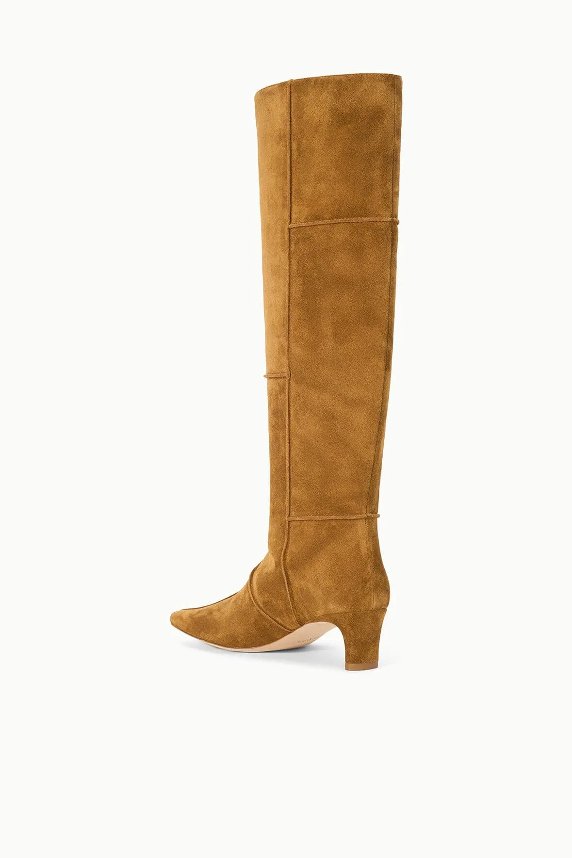 WALLY BOOT | PATCHWORK TAN SUEDE Full protection
