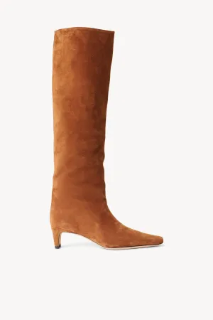 WALLY BOOT | TAN SUEDE Durable shock