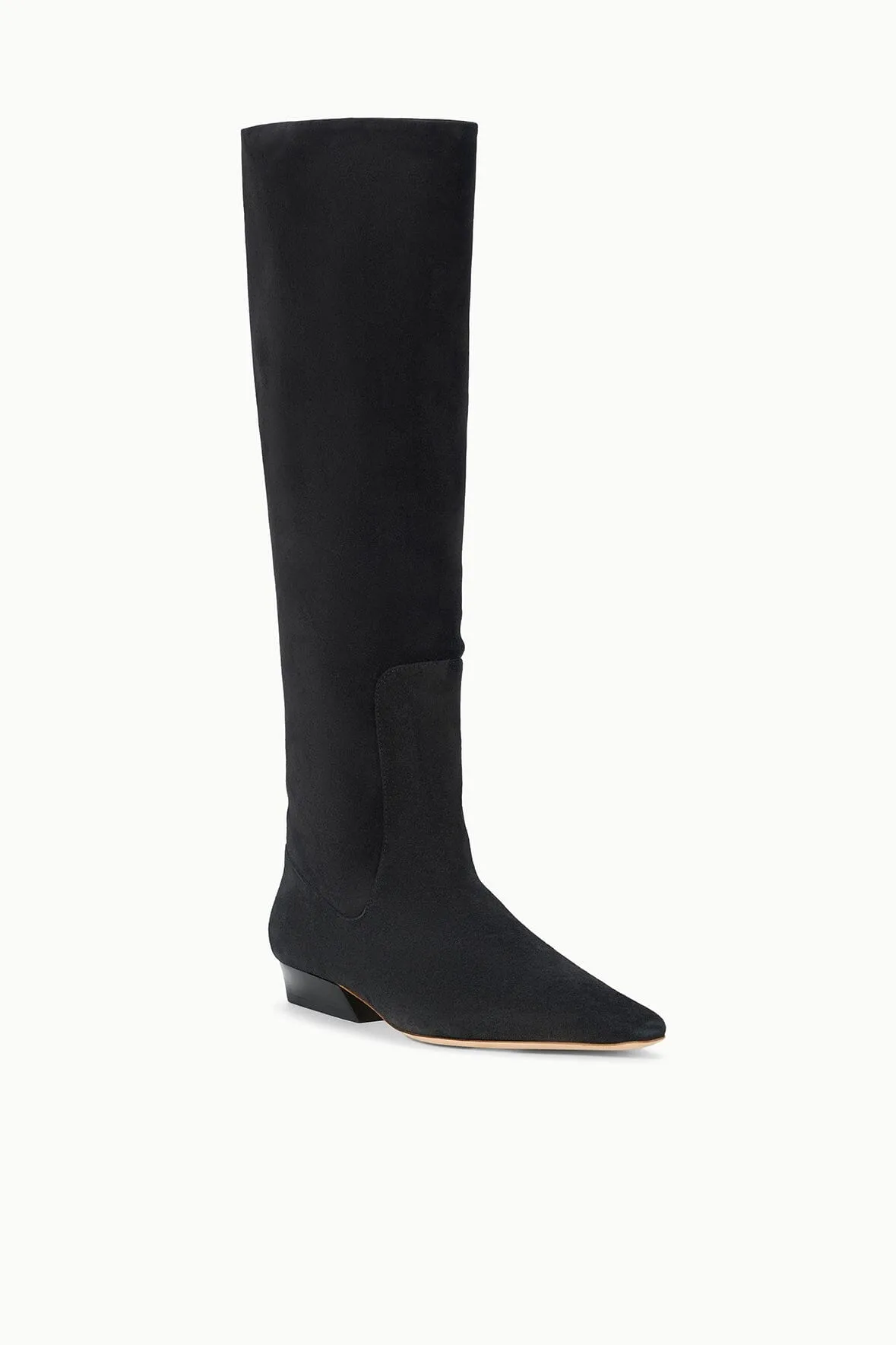 WALLY FLAT BOOT | BLACK SUEDE Mountain ready