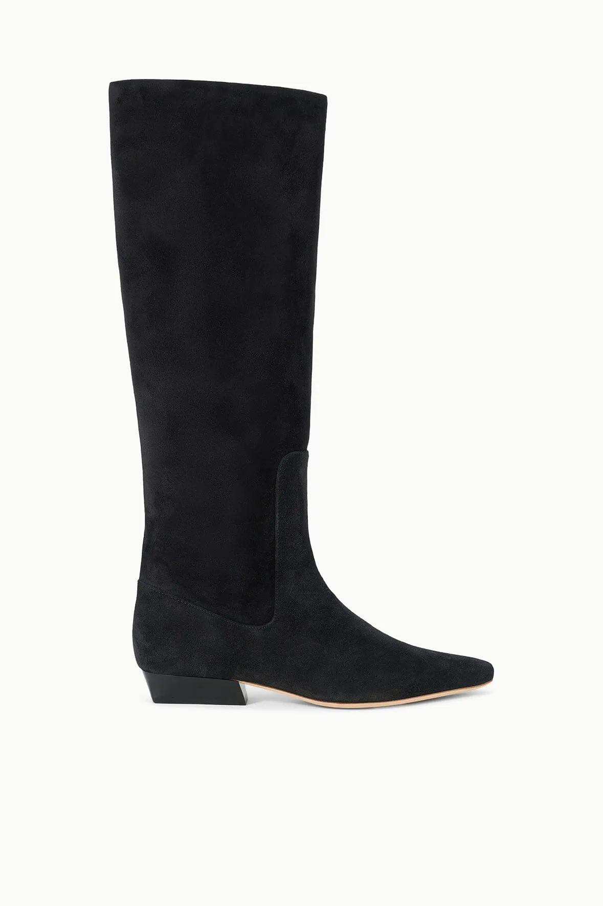 WALLY FLAT BOOT | BLACK SUEDE Outdoor gear