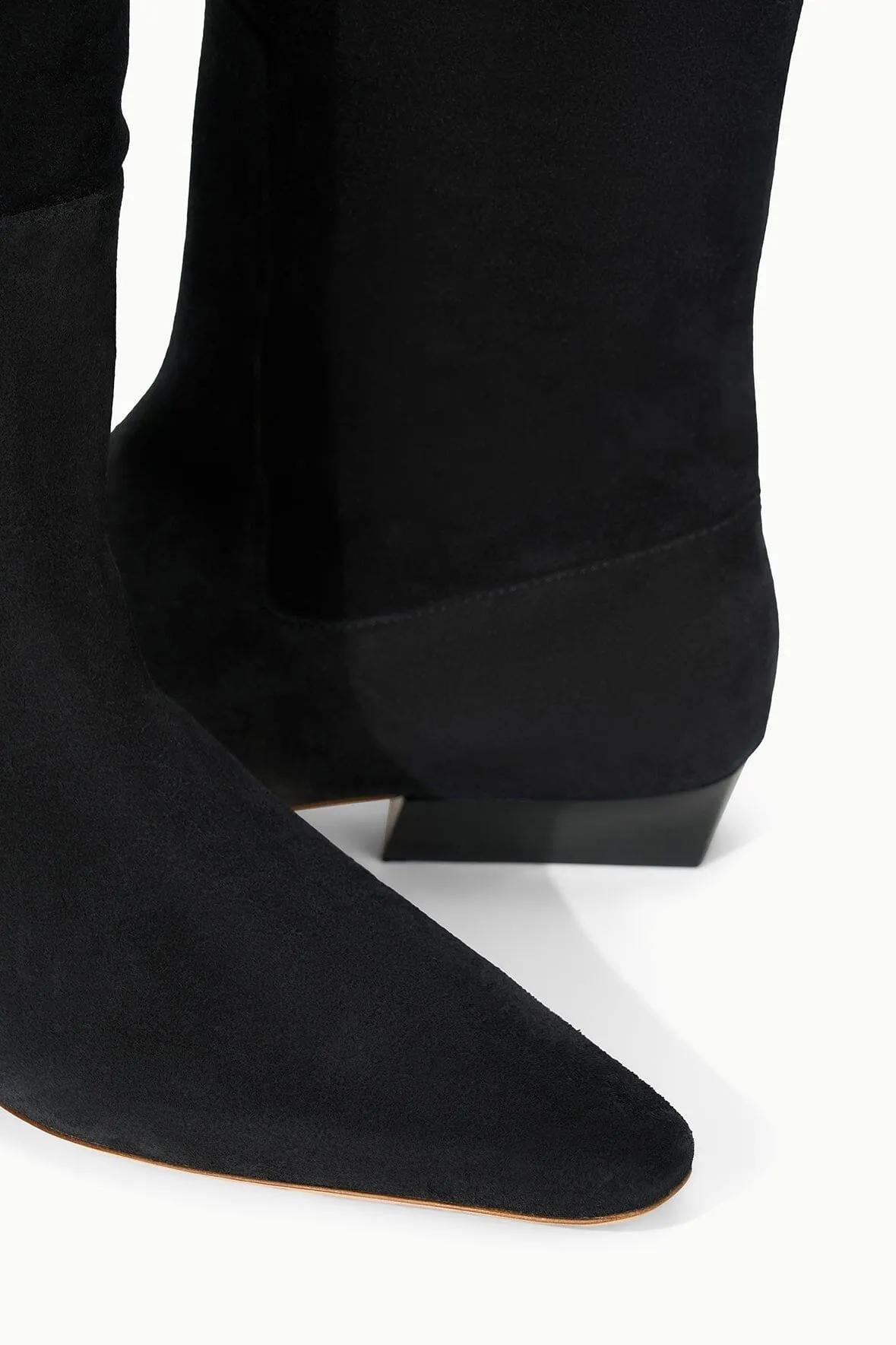 WALLY FLAT BOOT | BLACK SUEDE Fatigue cushioning