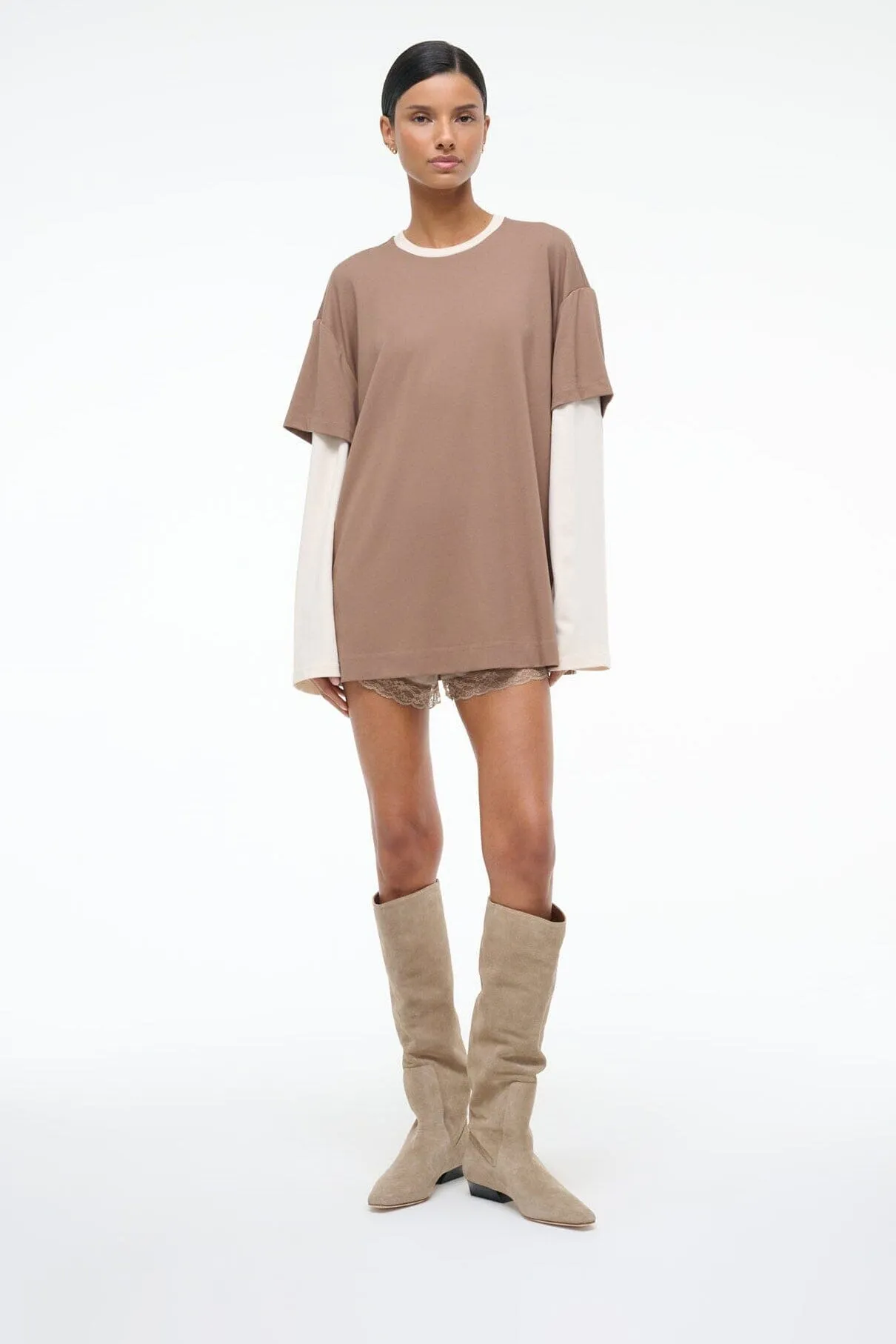 WALLY FLAT BOOT | DUNE SUEDE Casual neat