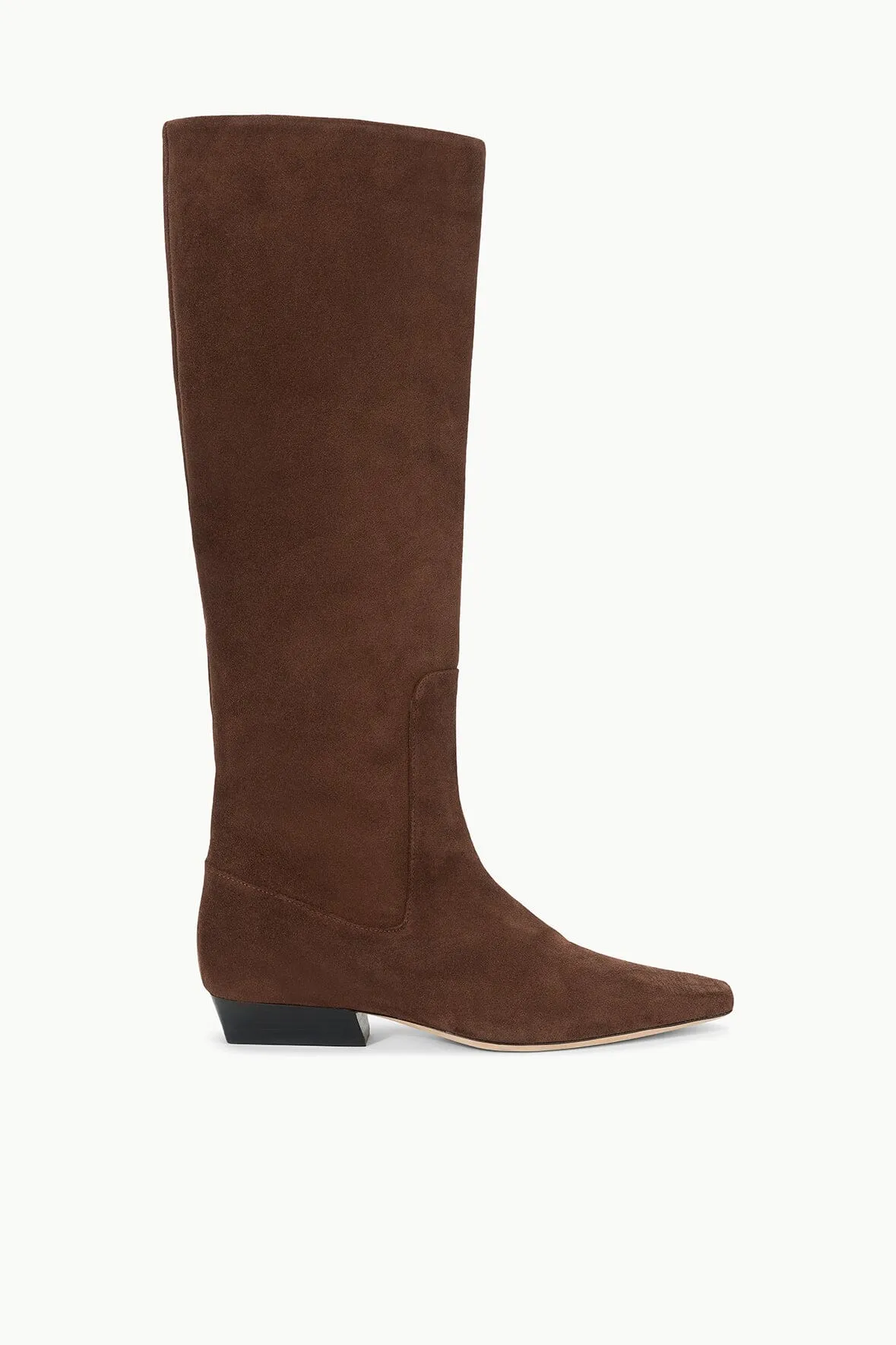 WALLY FLAT BOOT | MAHOGANY SUEDE Light step