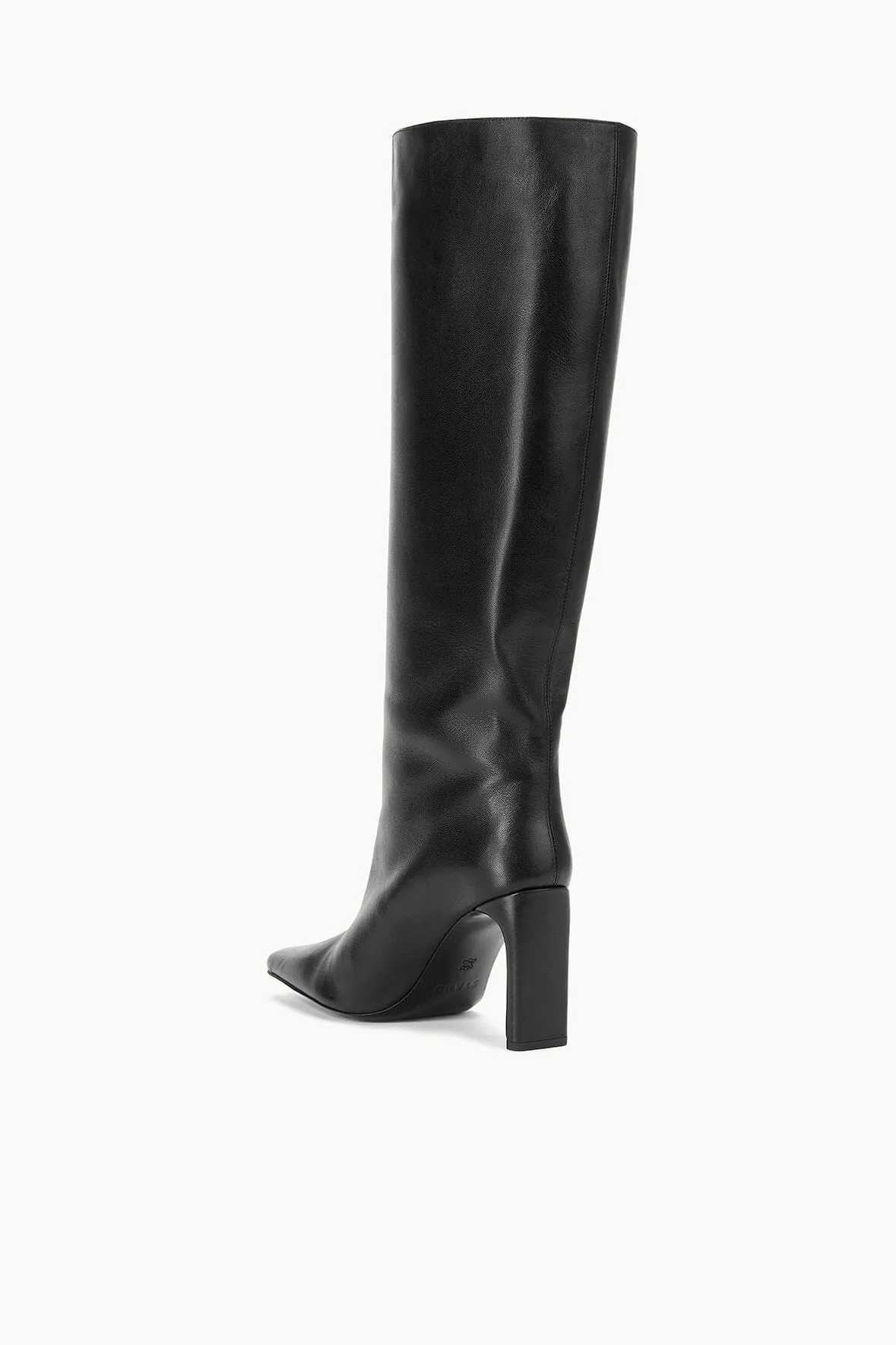 WALLY HIGH HEEL BOOT | BLACK High top