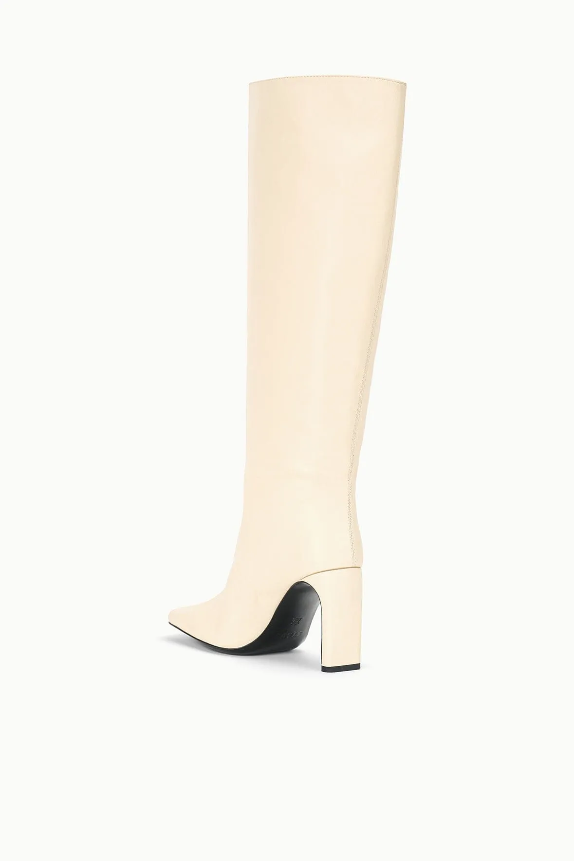 WALLY HIGH HEEL BOOT | CREAM Shock absorb