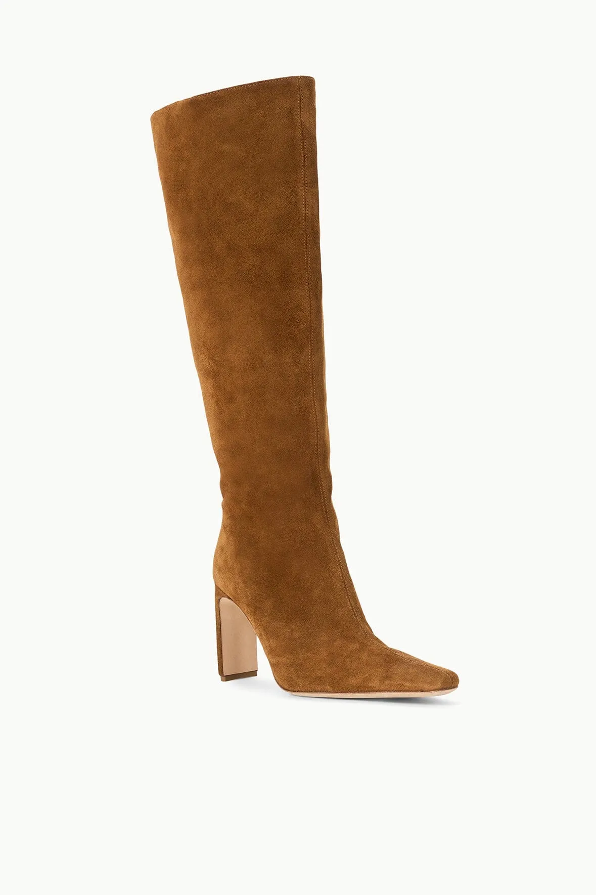 WALLY HIGH HEEL BOOT | TAN High top