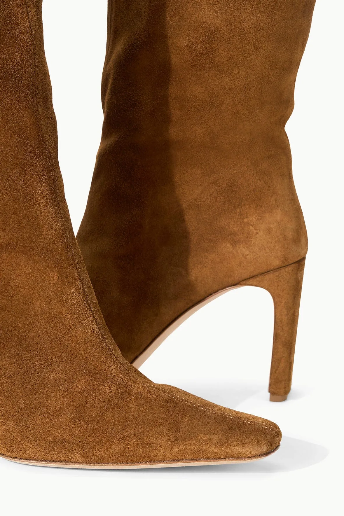 WALLY HIGH HEEL BOOT | TAN Durable shock