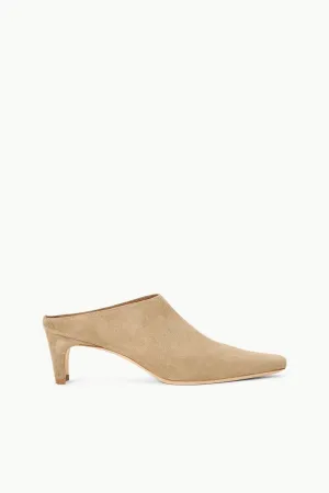 WALLY MULE | DUNE SUEDE handcrafted art