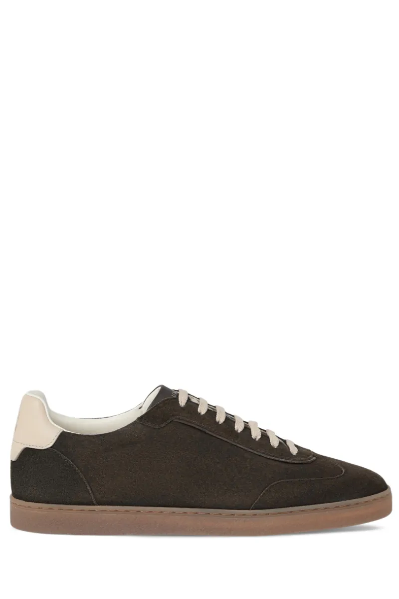 Washed Suede Sneakers breathable wear