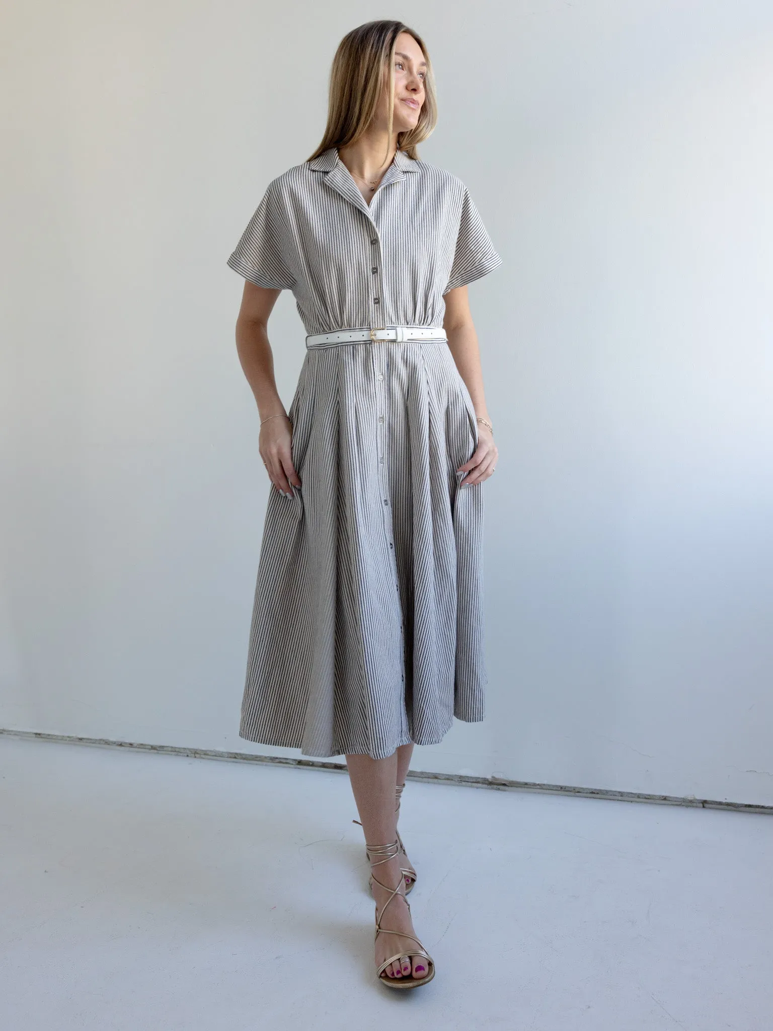 Waverley Stripe Dress modern edge
