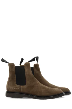 Waxed Suede Chelsea Boot Stylish look