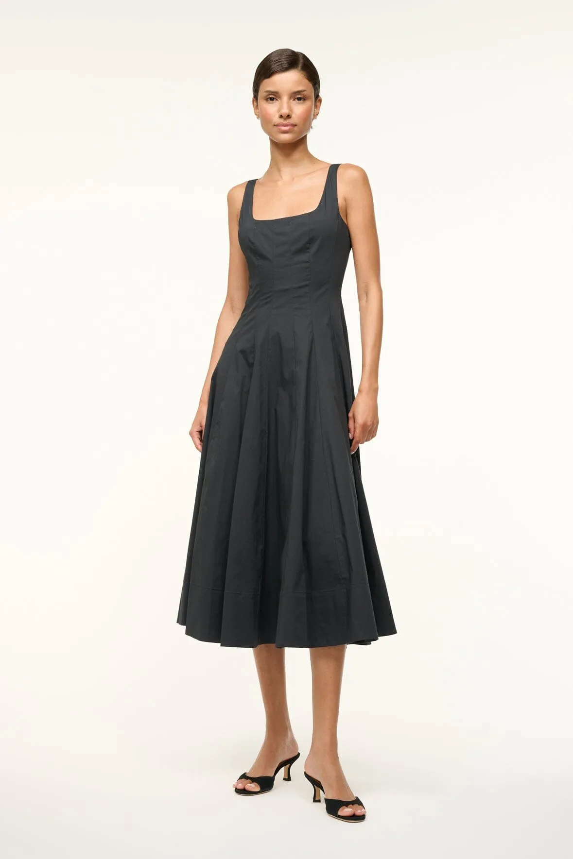 WELLS DRESS | BLACK feminine glow