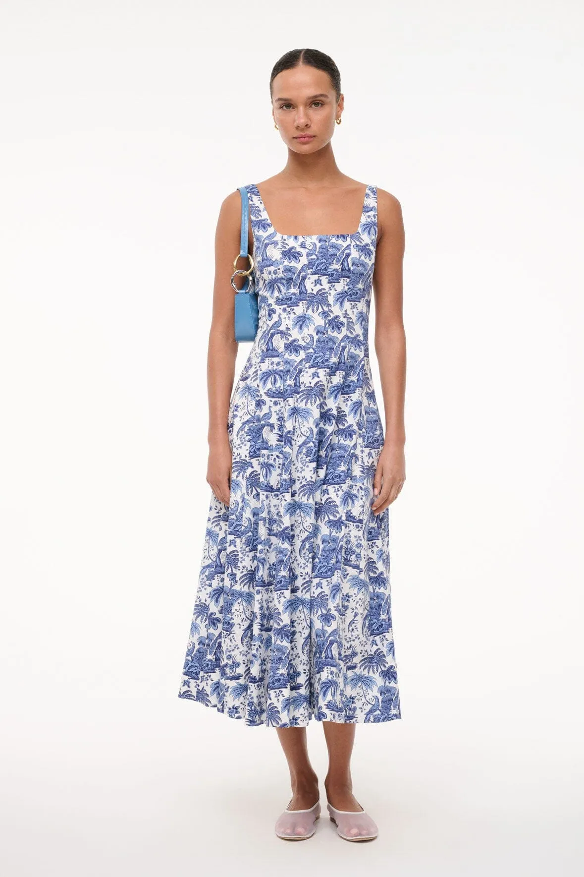 WELLS DRESS | BLUE TOILE skin friendly