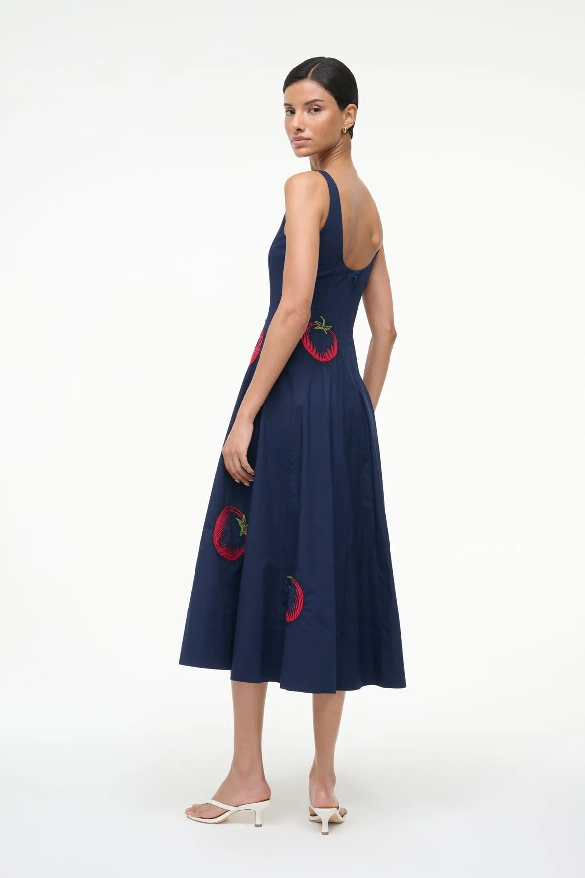 WELLS DRESS | NAVY ROMA playful chic