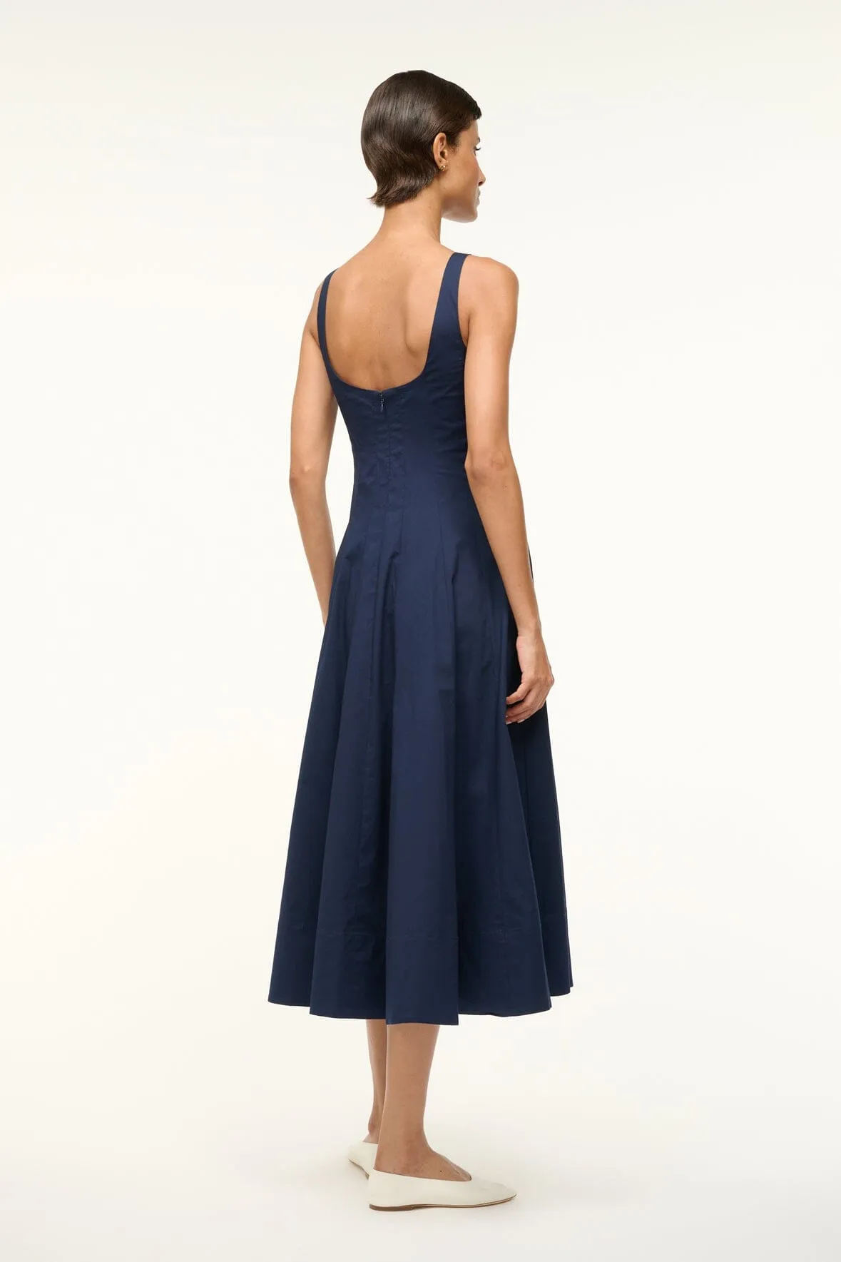 WELLS DRESS | NAVY timeless charm