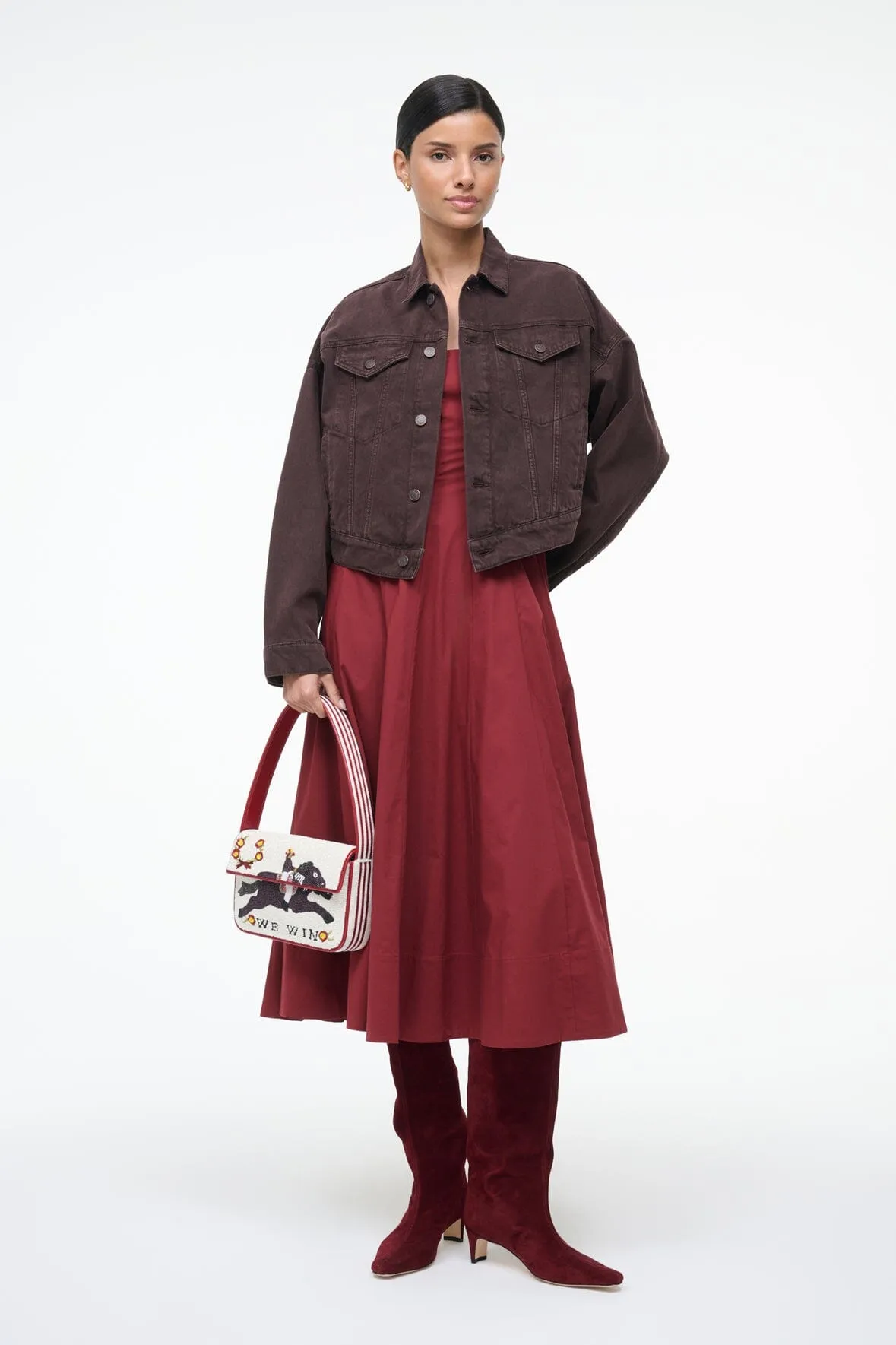 WELLS DRESS | SANGRIA refined feel