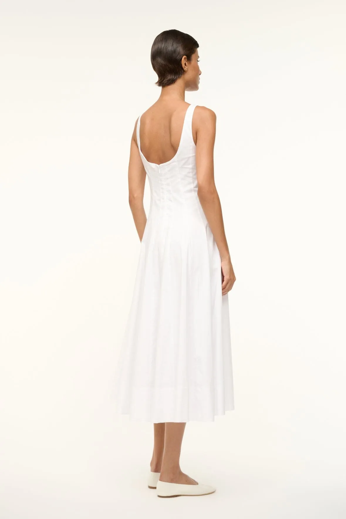 WELLS DRESS | WHITE subtle luxe