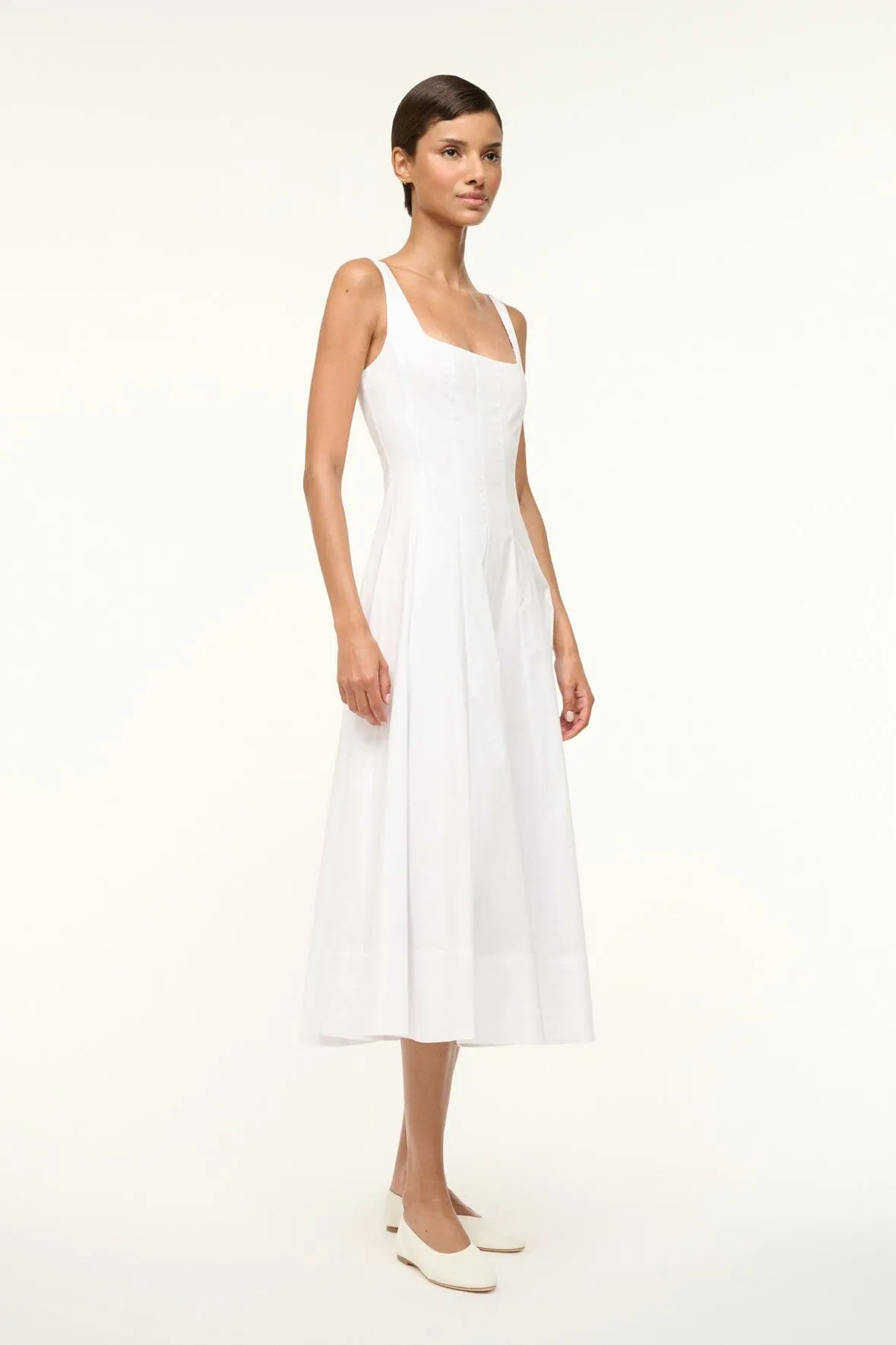 WELLS DRESS | WHITE coastal look