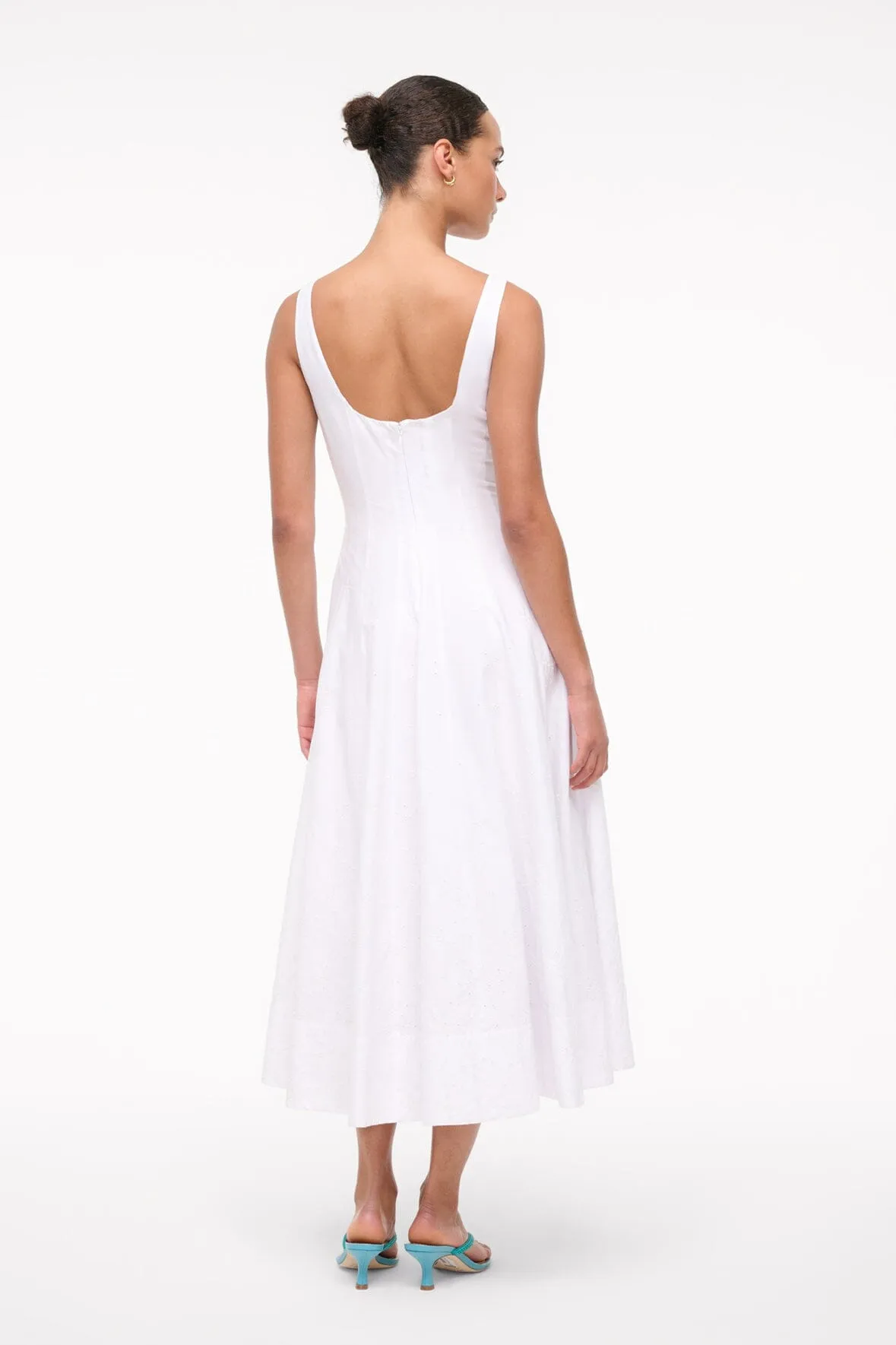 WELLS DRESS | WHITE EMBROIDERY soft harmony